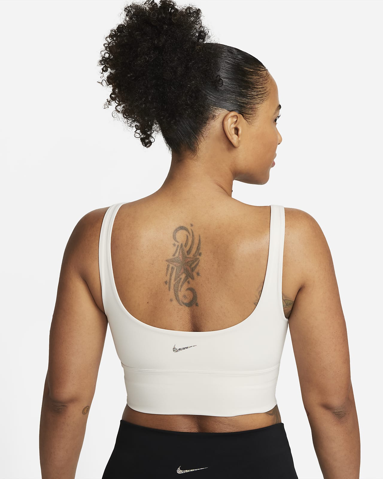 Nike Zenvy Women's Light-Support Non-Padded Longline Sports Bra.