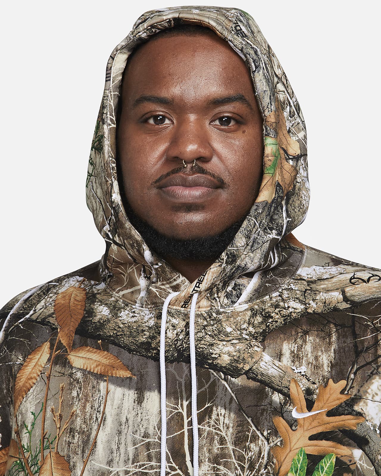 Hoodie com estampado integral Fleece Realtree® Nike SB. Nike PT