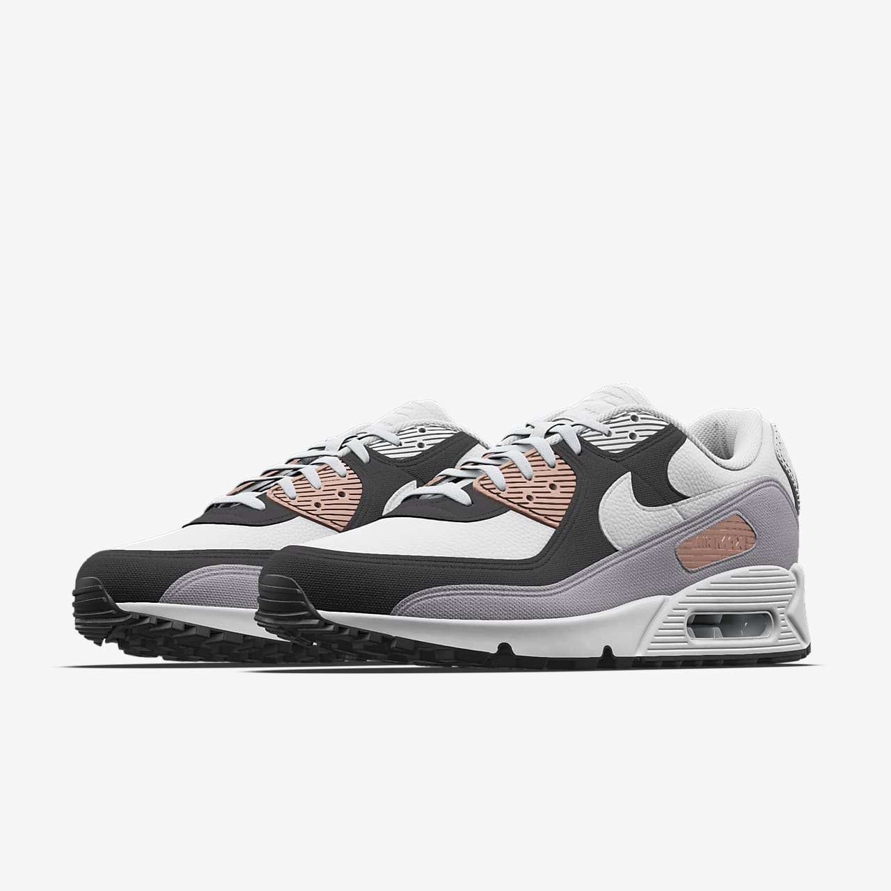 3 Tone Colourway (Create Your Own) - Custom Nike Air Max 90 Trainers –  MattB Customs