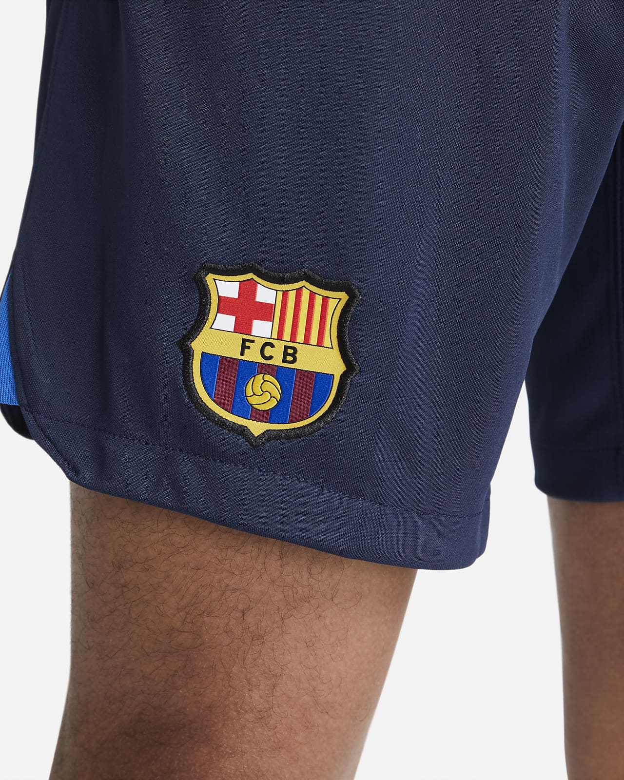 FC Barcelona 2022/23 Stadium Home Men's Nike Dri-FIT Soccer Shorts.