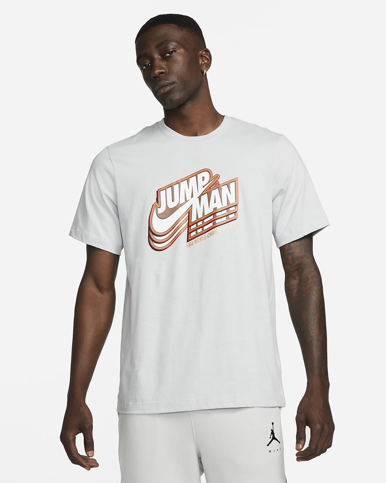 Playera con gráfico de manga corta para hombre Jordan Jumpman. Nike.com