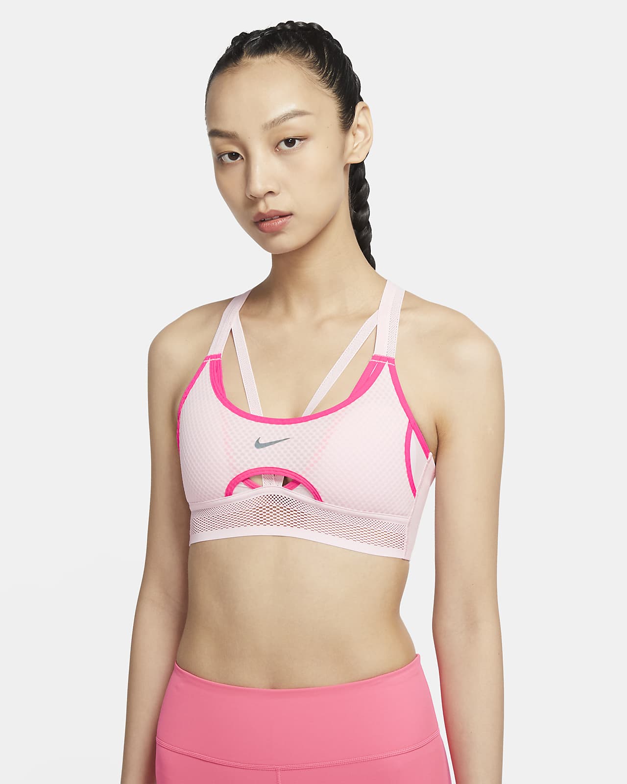 Nike indy bra rosa Clearance