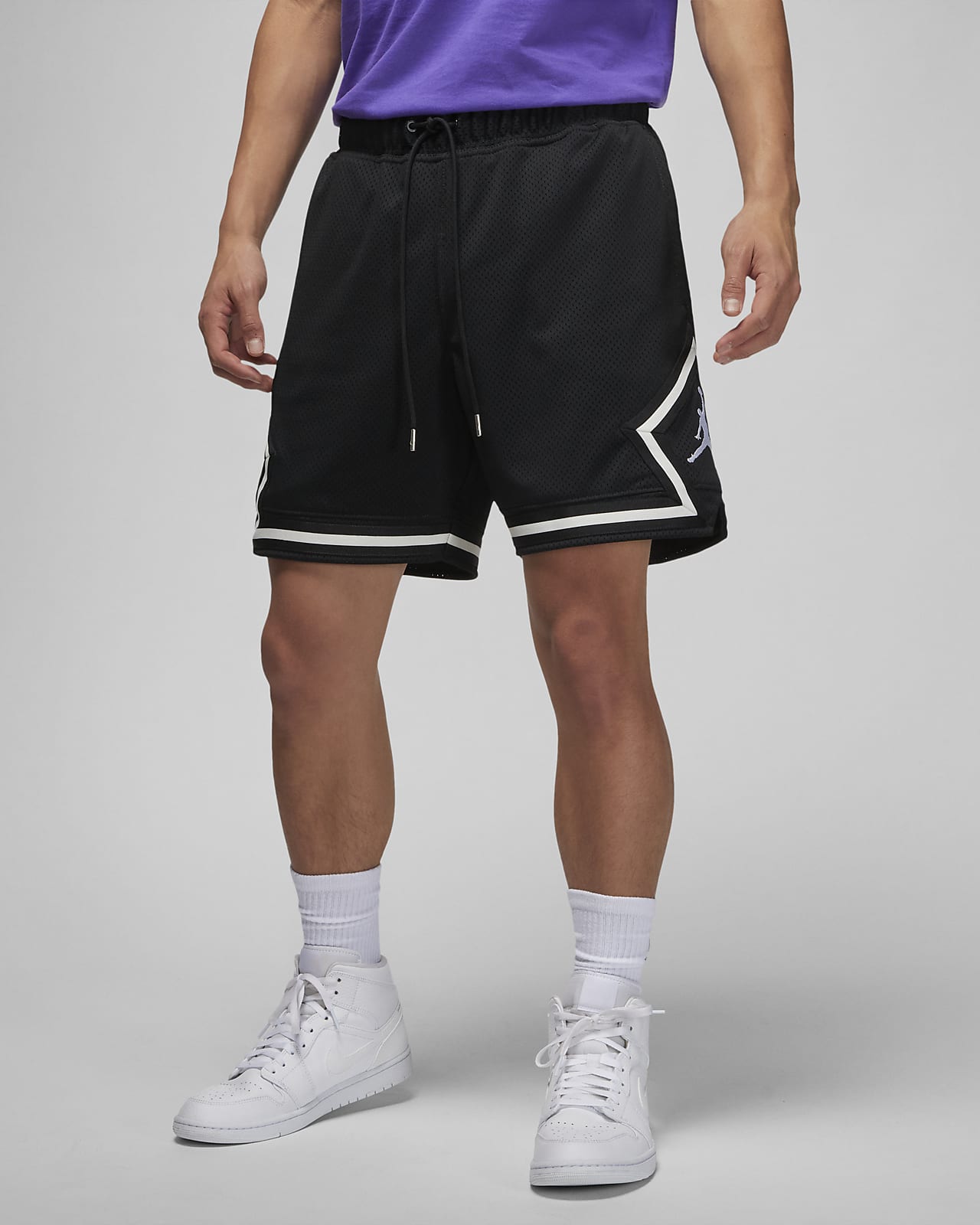 jordan diamond mesh shorts