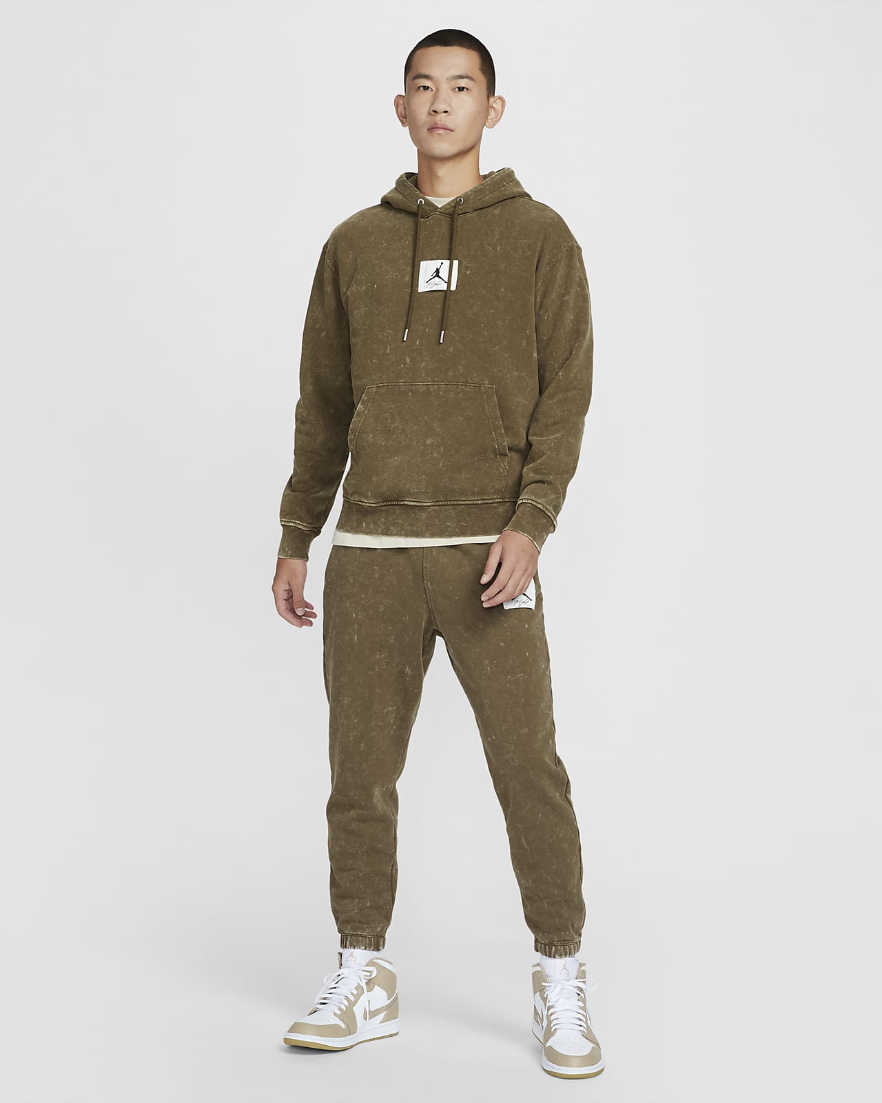 puma men's fleece cargo sweatshirt