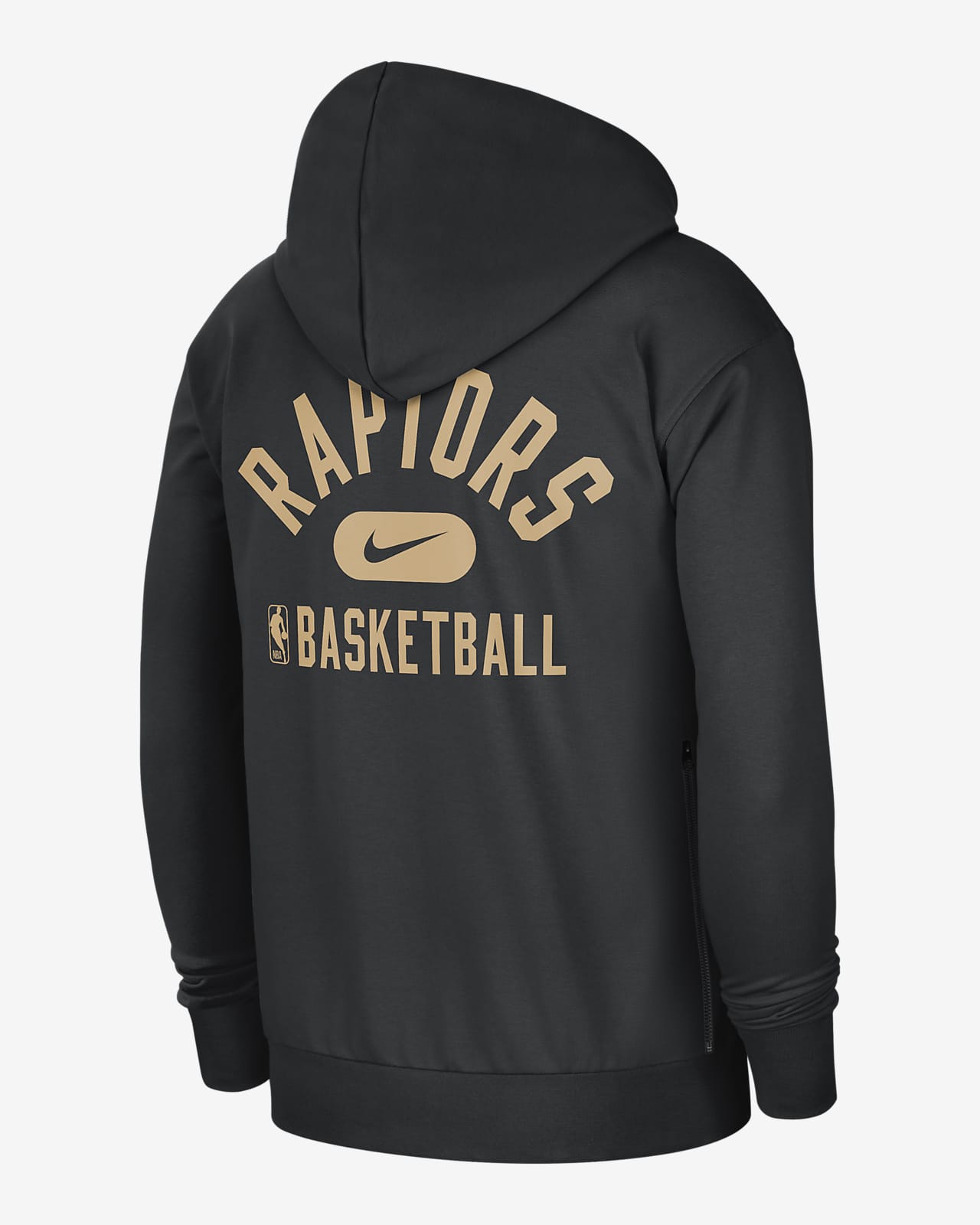 Felpa in fleece con cappuccio e zip a tutta lunghezza Toronto Raptors  Courtside Nike NBA - Uomo. Nike CH
