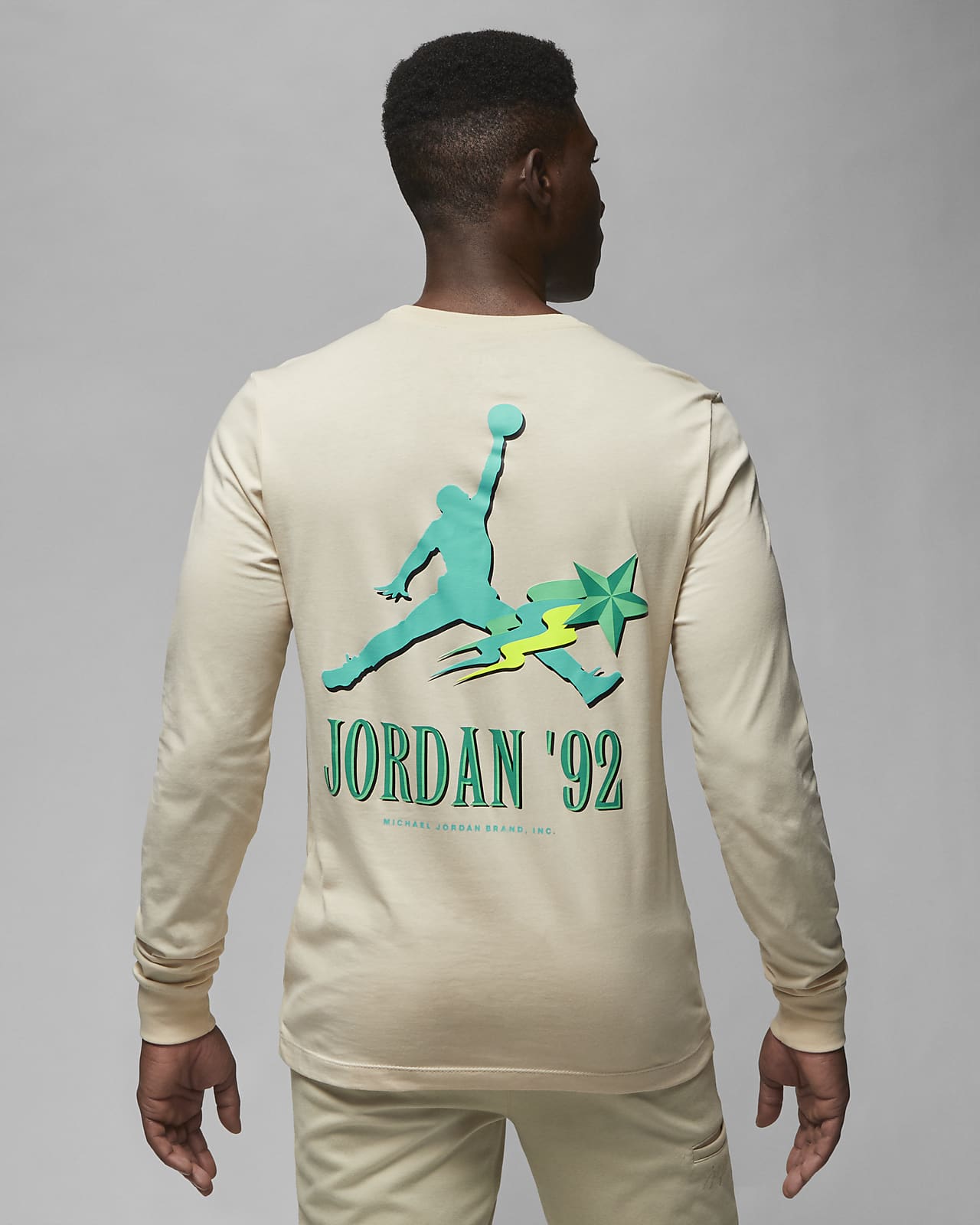 Långärmad tshirt Jordan Brand för män. Nike SE