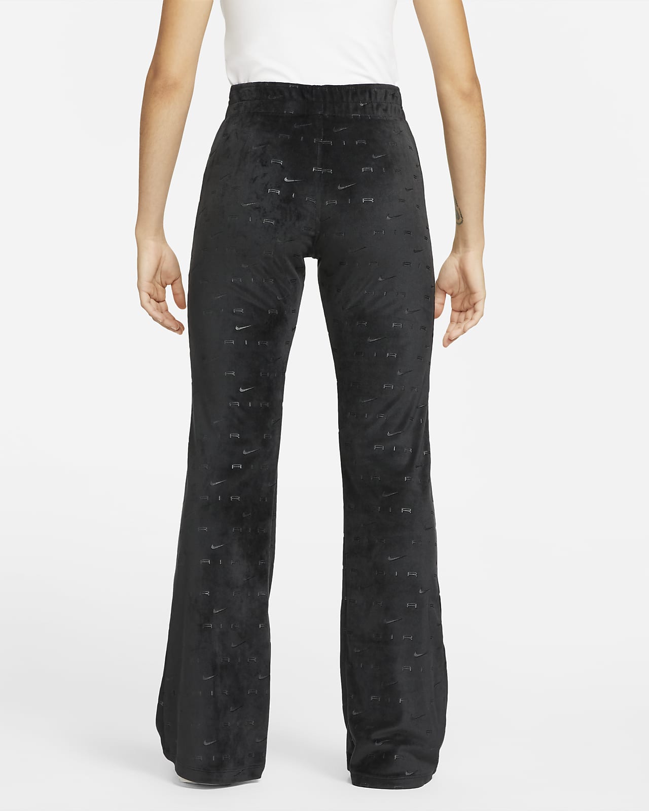 Nike Air Pantalón de talle medio de velvetón - Mujer. Nike ES