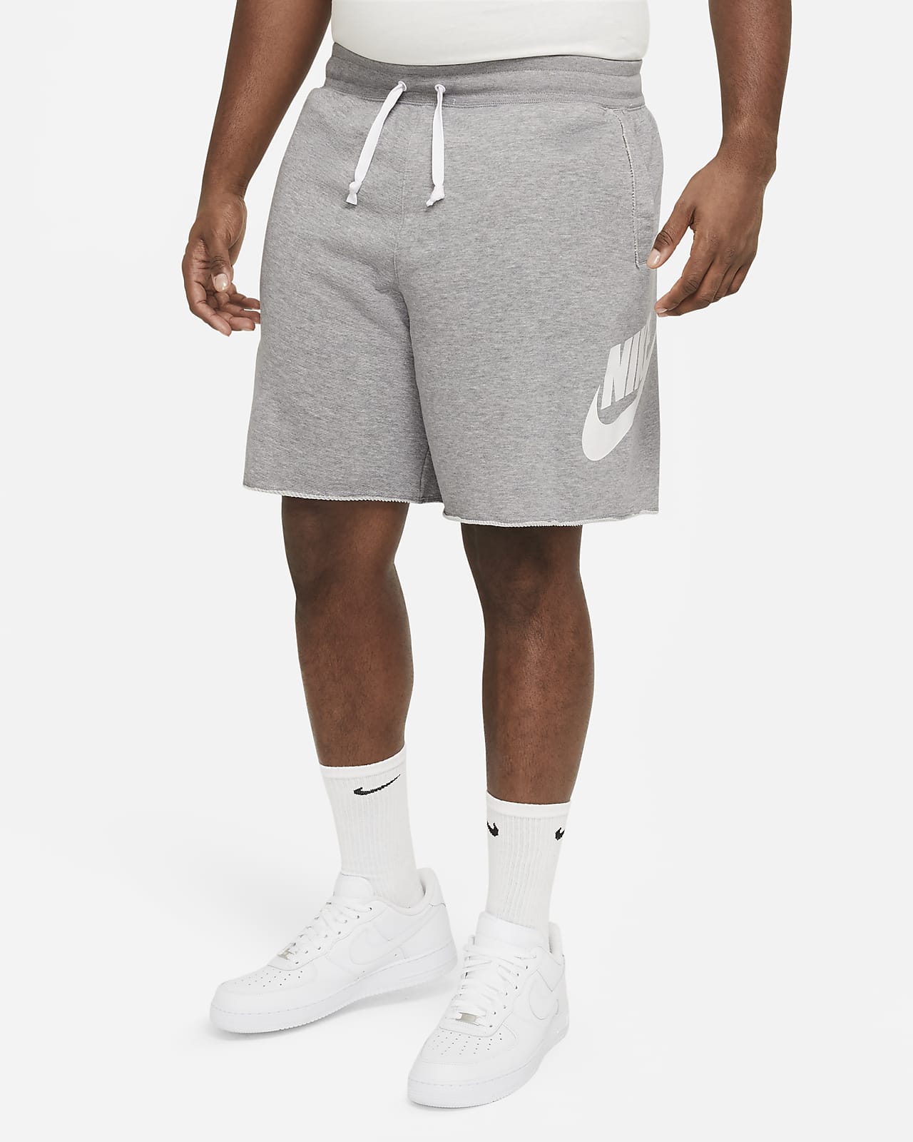 men's nike sportswear alumni fleece shorts