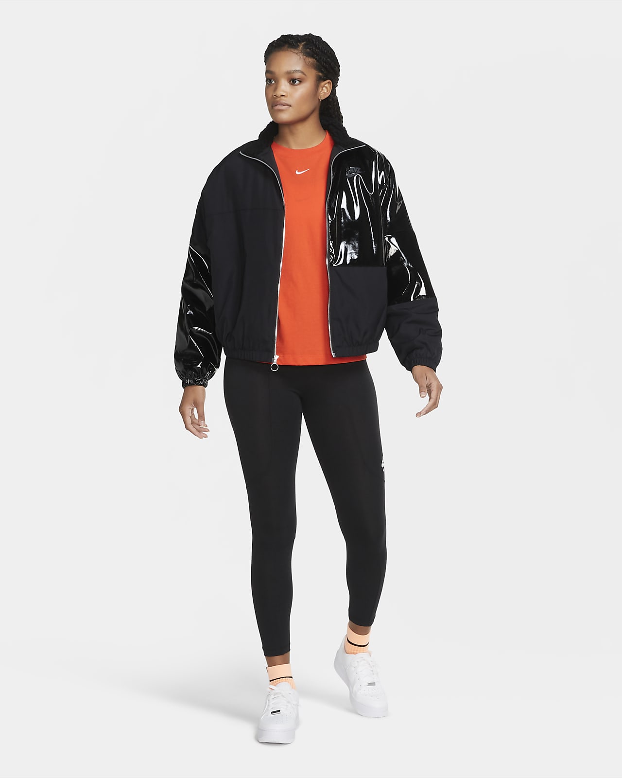 nike sportswear icon clash women's jacket