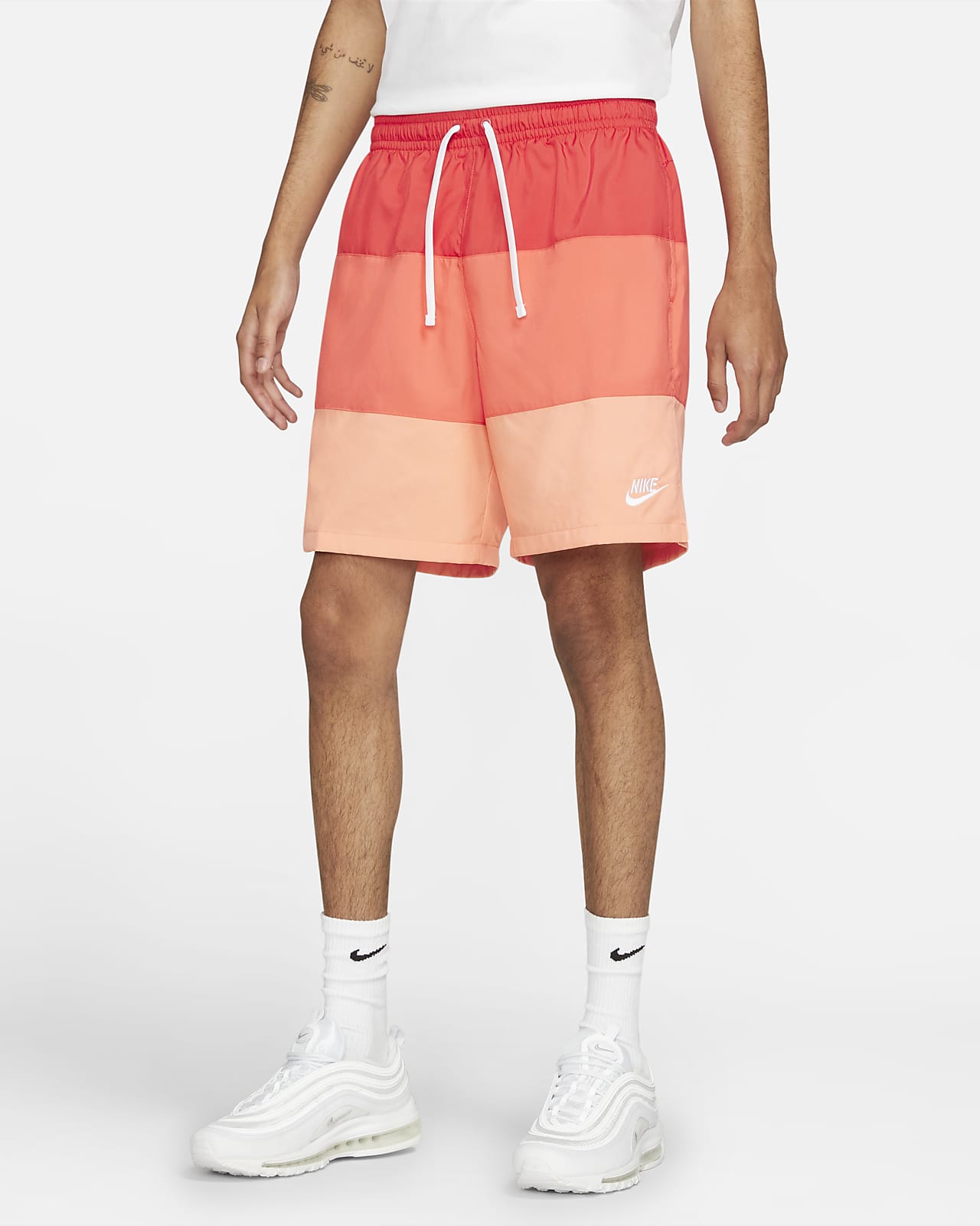 Nike Sportswear City Edition-flow-shorts i vævet stof til mænd