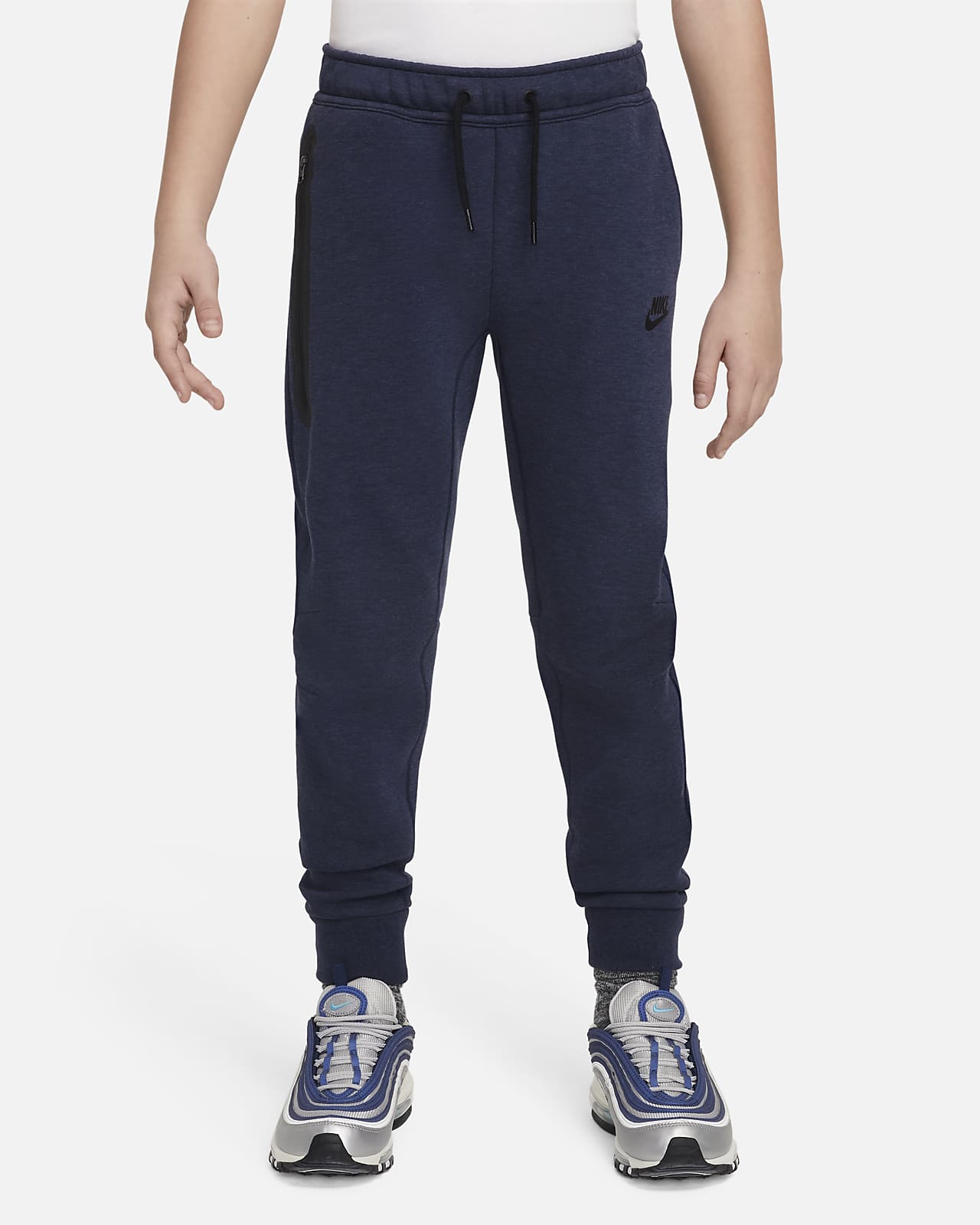 Nike Sportswear Tech Fleece Pants Sz 2XL Dark Grey Heather Black