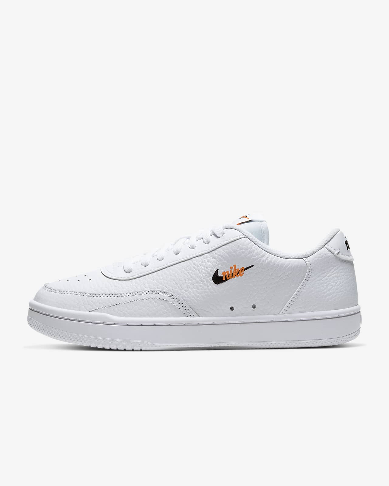 nike court white sneakers