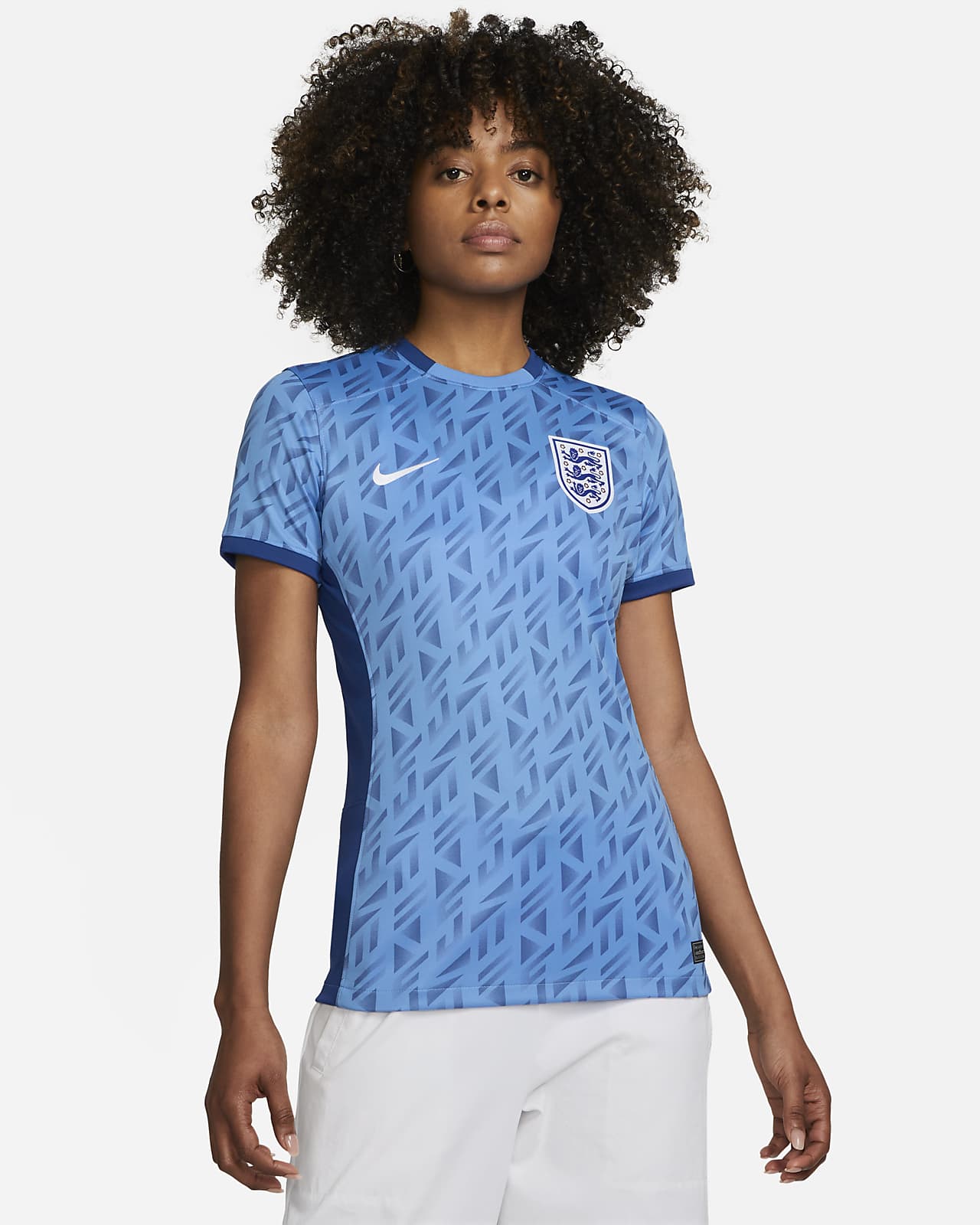 Γυναικεία ποδοσφαιρική φανέλα Nike Dri-FIT εκτός έδρας Αγγλία 2023 Stadium