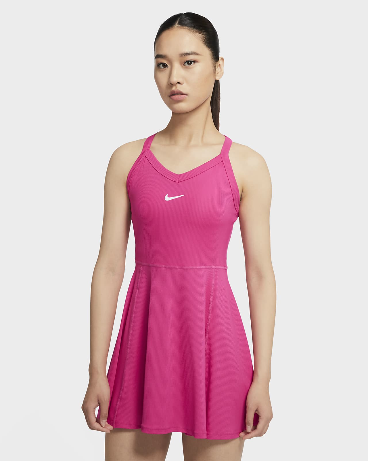nike pink tennis dress