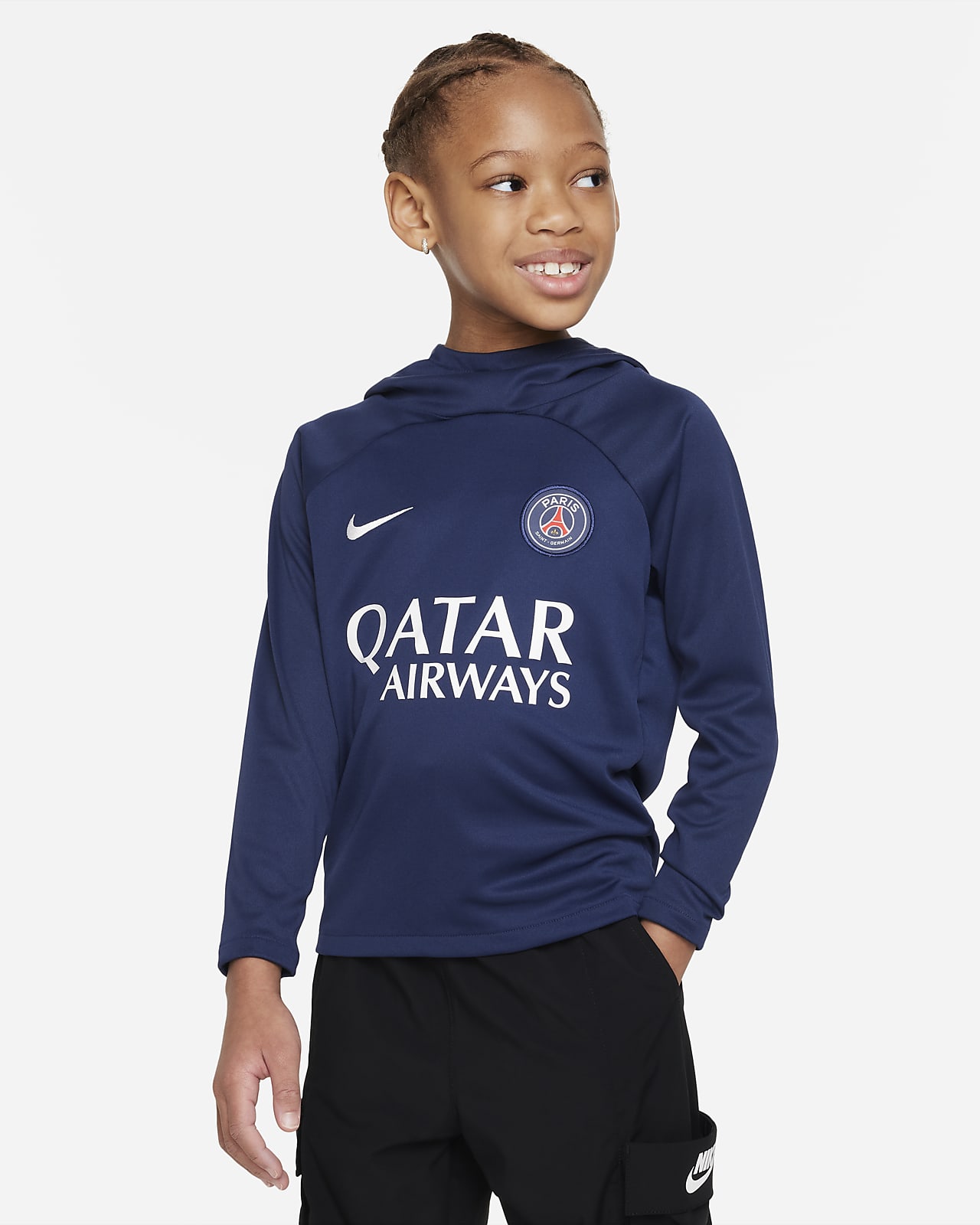 Paris Saint-Germain Academy Pro Dri-FIT Pullover Hoodie. Nike LU