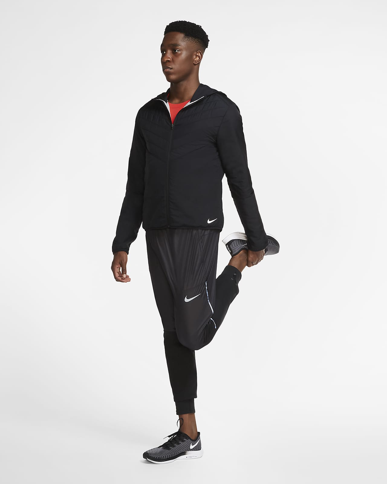 nike aerolayer men's running jacket