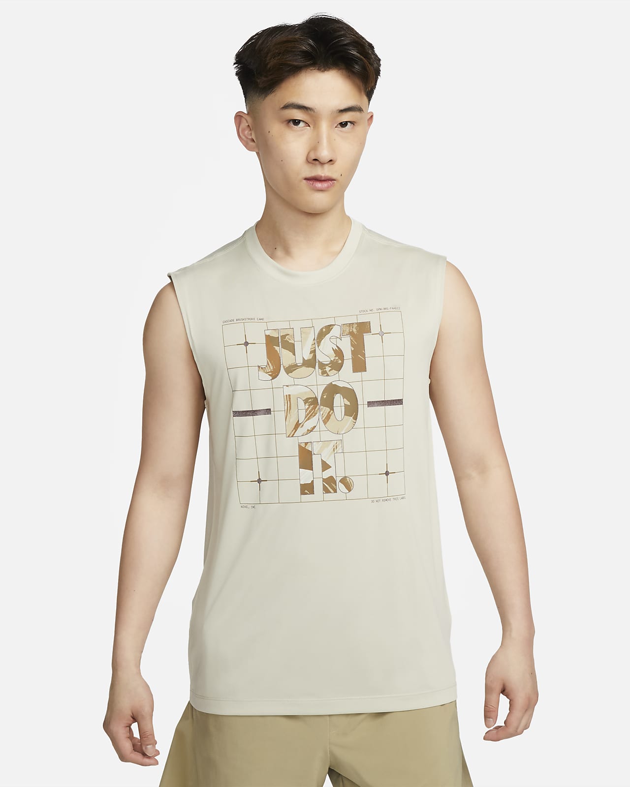 Dri-Equip Men's Sleeveless Athletic Tee Shirt