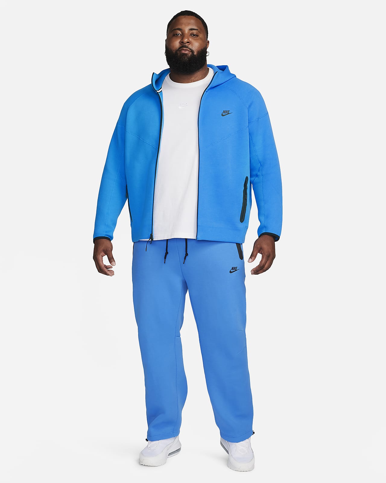 Nike Sportswear Tech Fleece Men's Open-Hem Tracksuit Bottoms. Nike NO