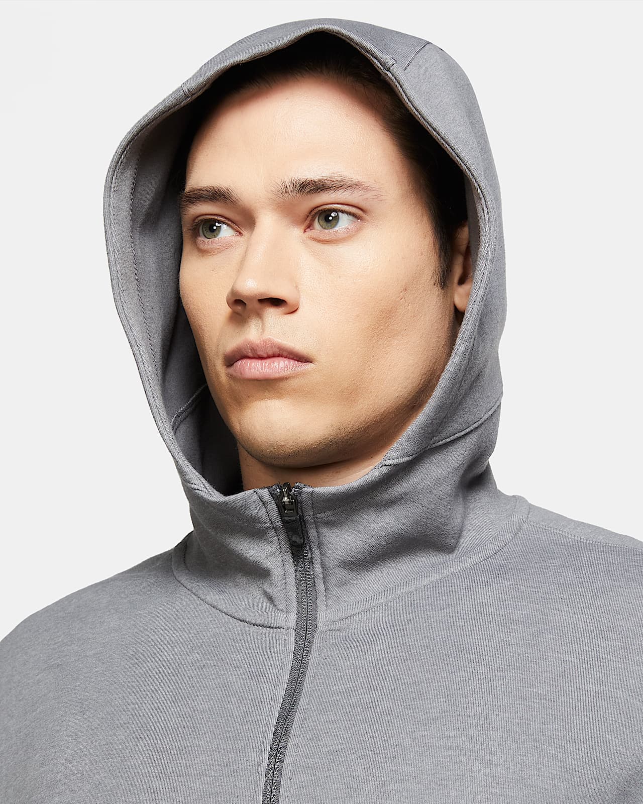 Nike Yoga Hoodie met rits voor heren. Nike NL