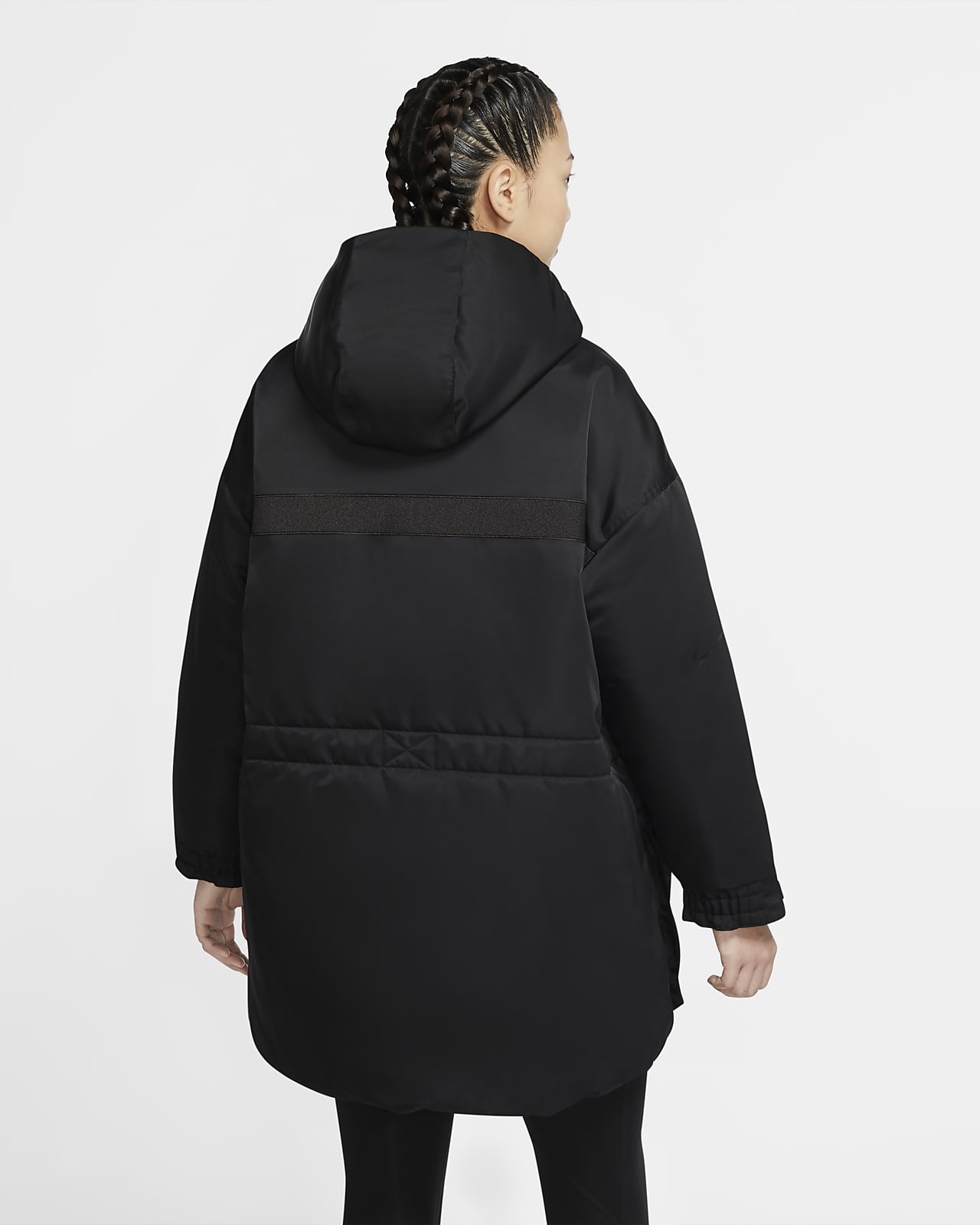 nike hooded parka