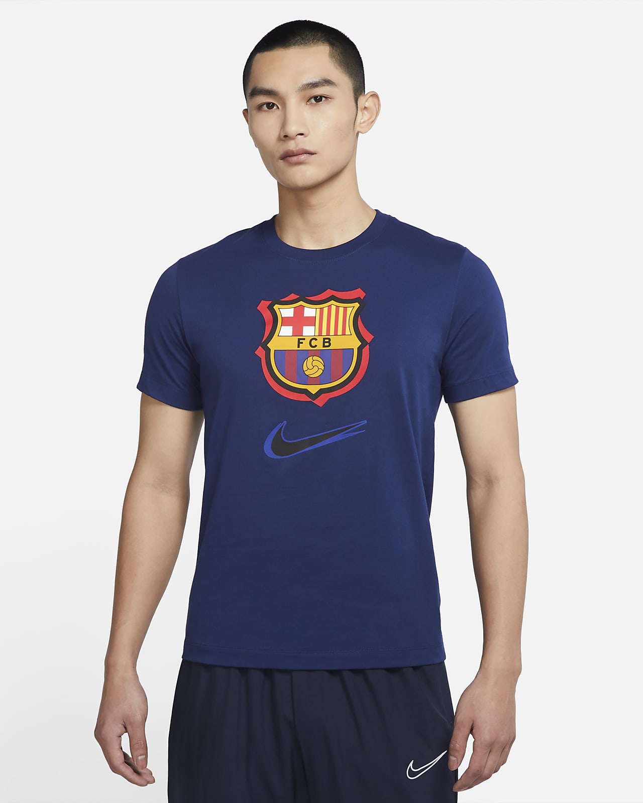 F.C. Barcelona Men's Football T-Shirt. Nike VN