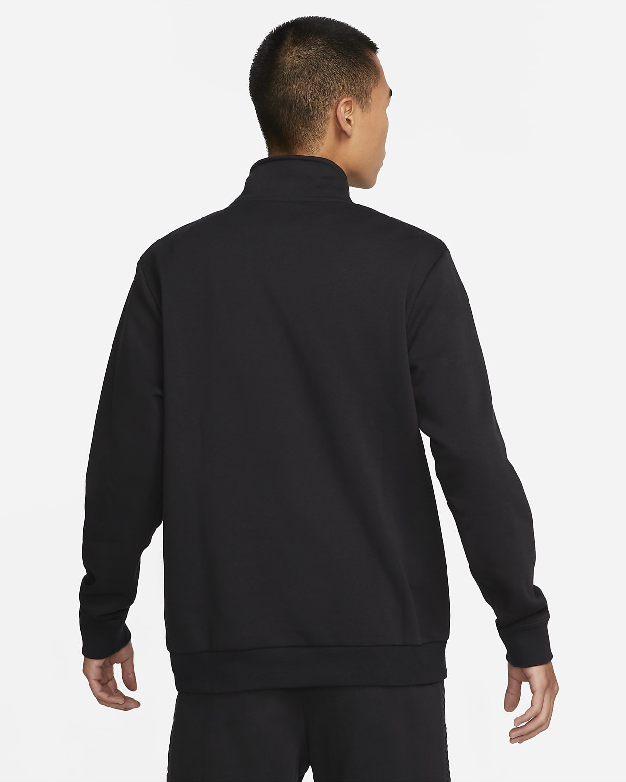 Nike Sportswear Hybrid Camiseta de tejido Fleece con media cremallera. Nike  ES