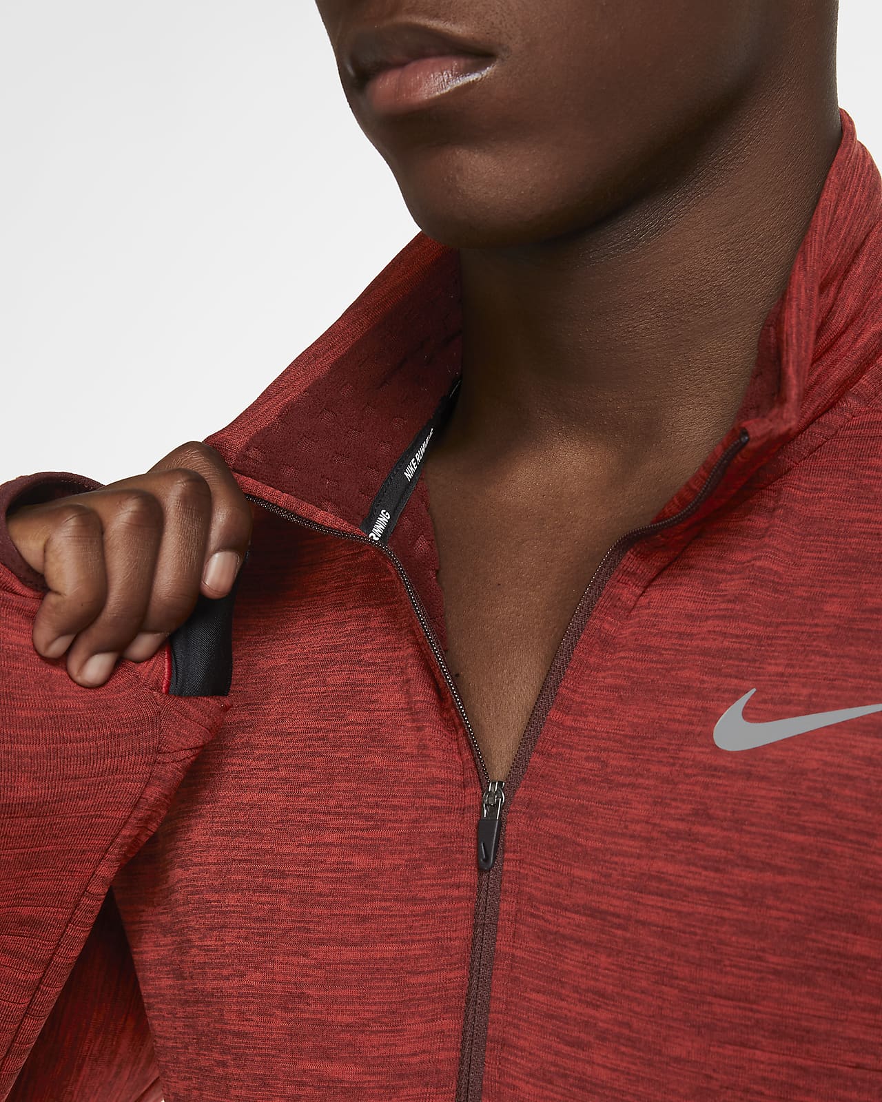 nike running top with hood