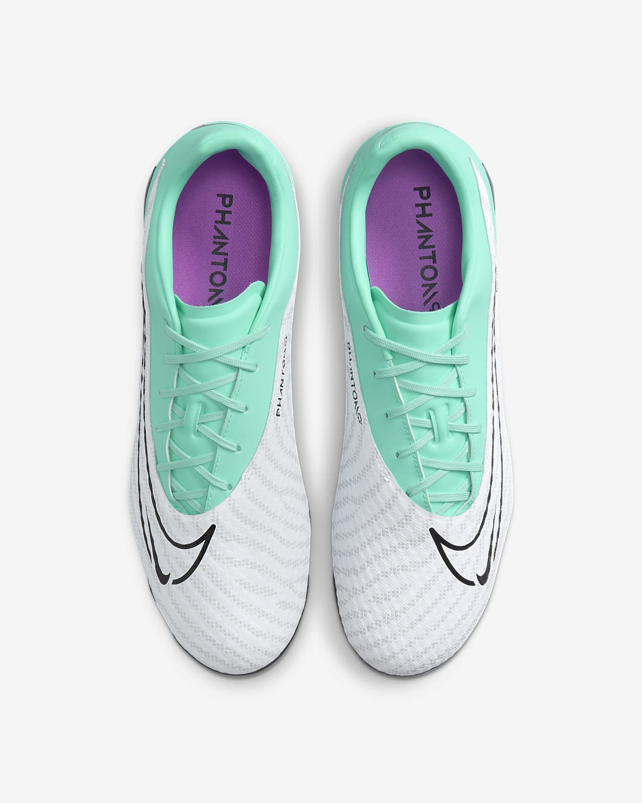 Nike Performance JR PHANTOM GX CLUB UNISEX - Botas de fútbol multitacos -  hyper turquoise/black/fuchsia dream/white/turquesa 