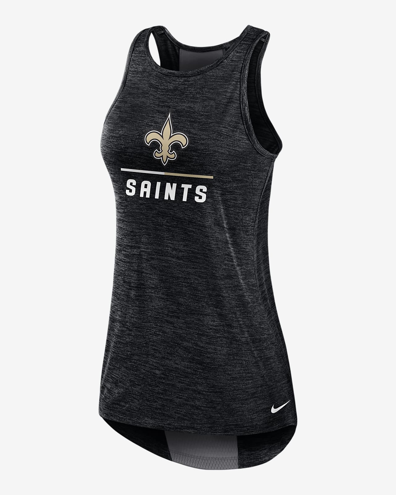 New Orleans Saints Concepts Sport Women's Sunray Multicolor Tri-Blend Tank  Top