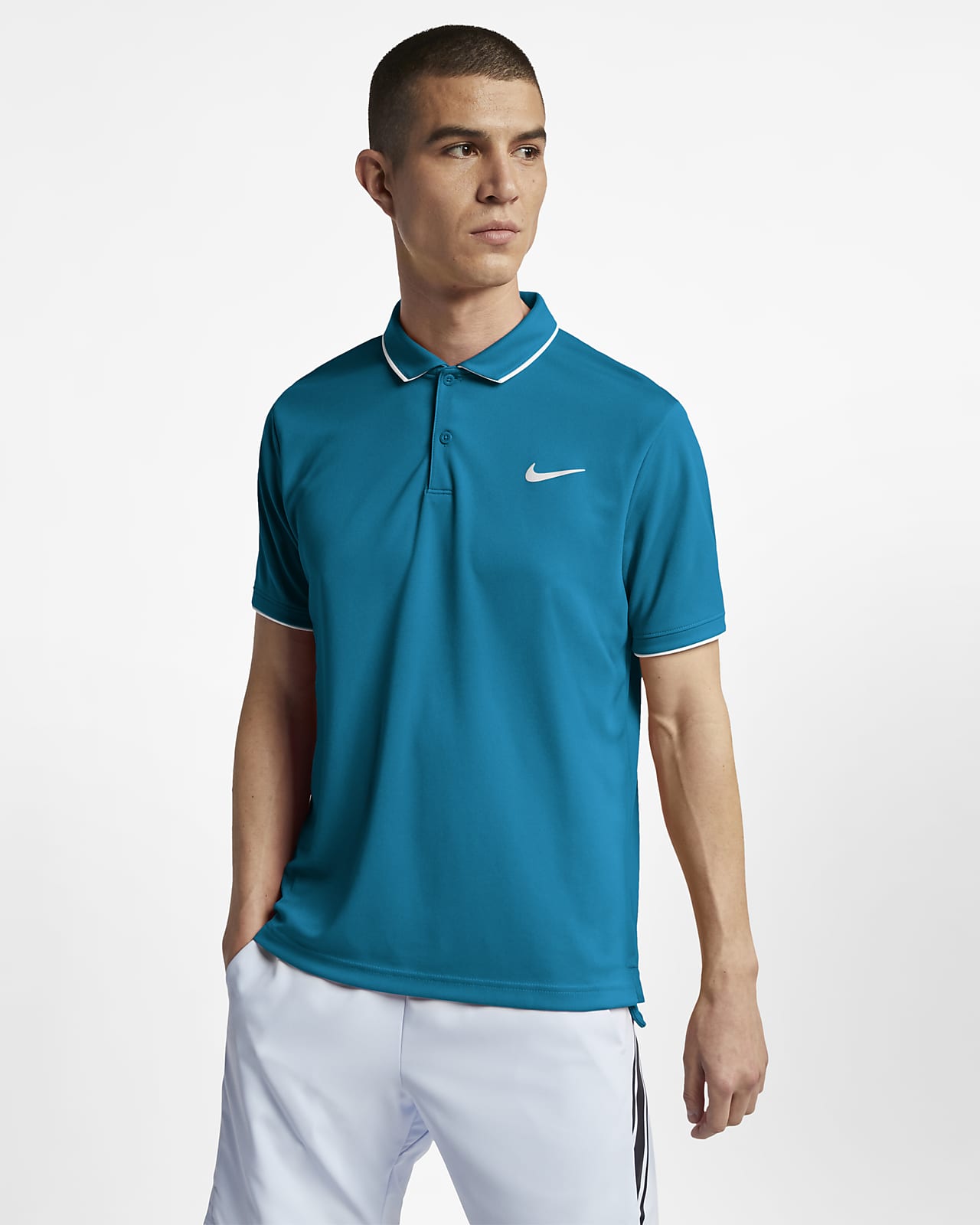 nike court dri fit polo