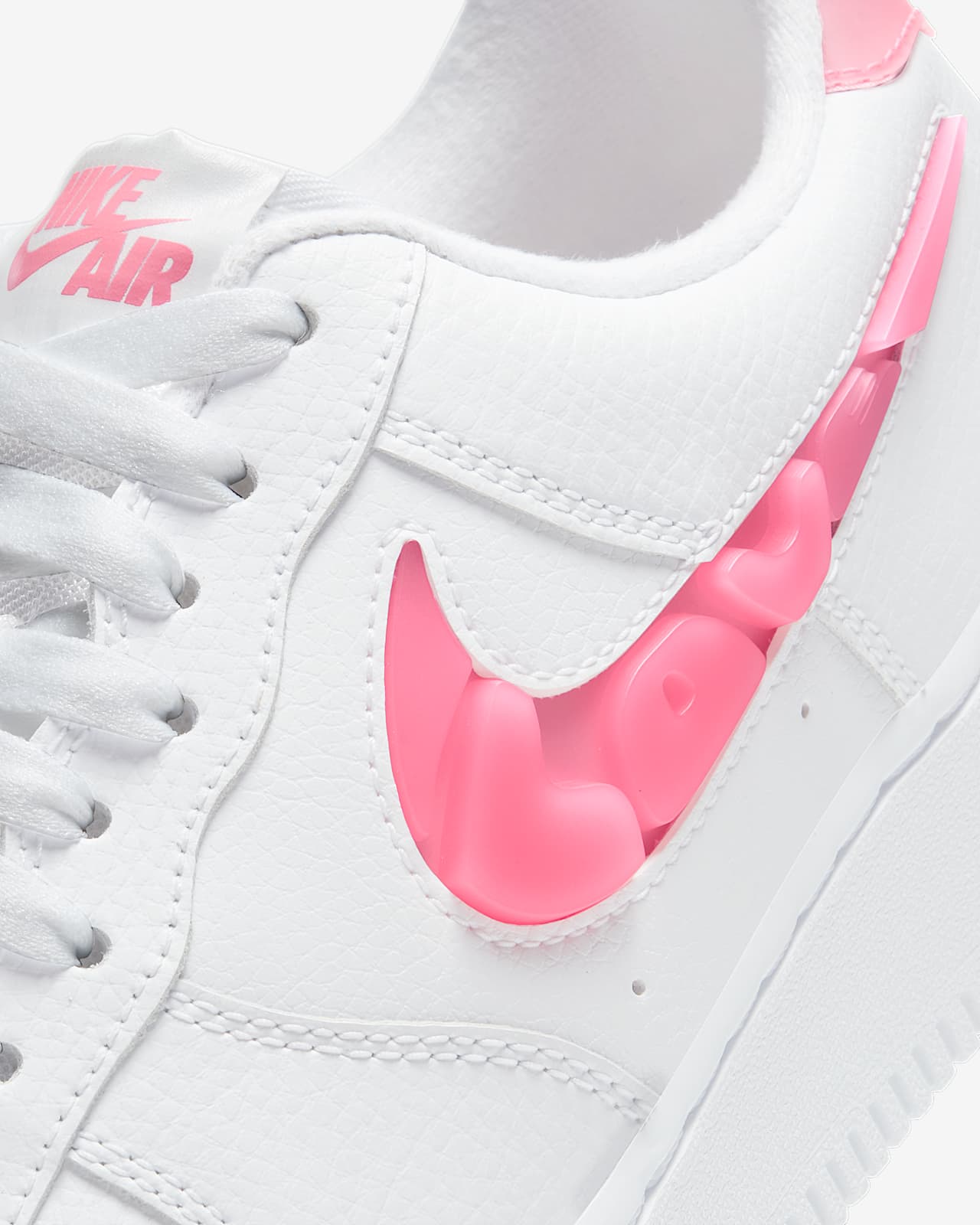 nike air force 1 mens red and white