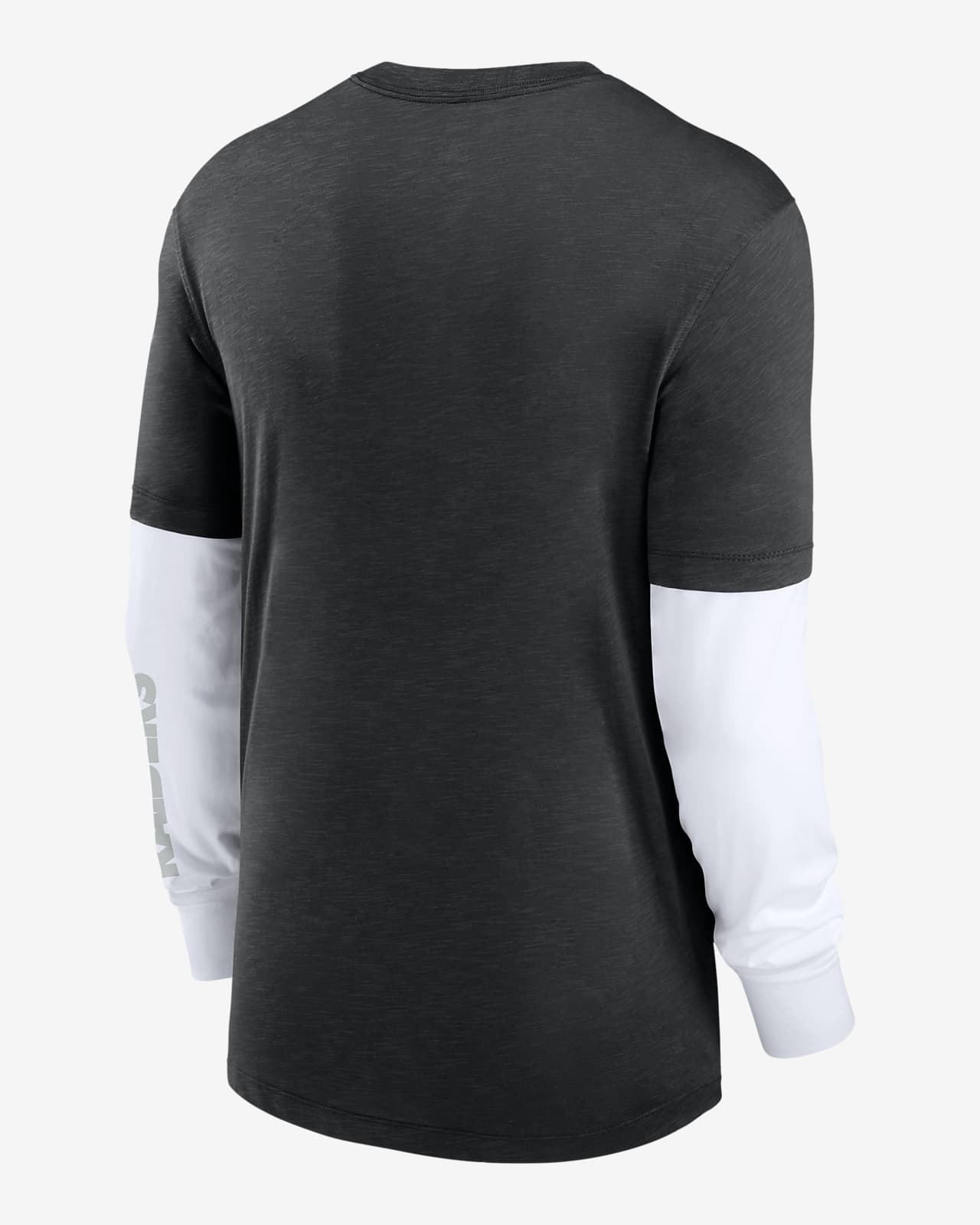 Nike Men's Nike Gray Las Vegas Raiders Sideline Coach Chevron Lock Up Long  Sleeve V-Neck Performance T-Shirt