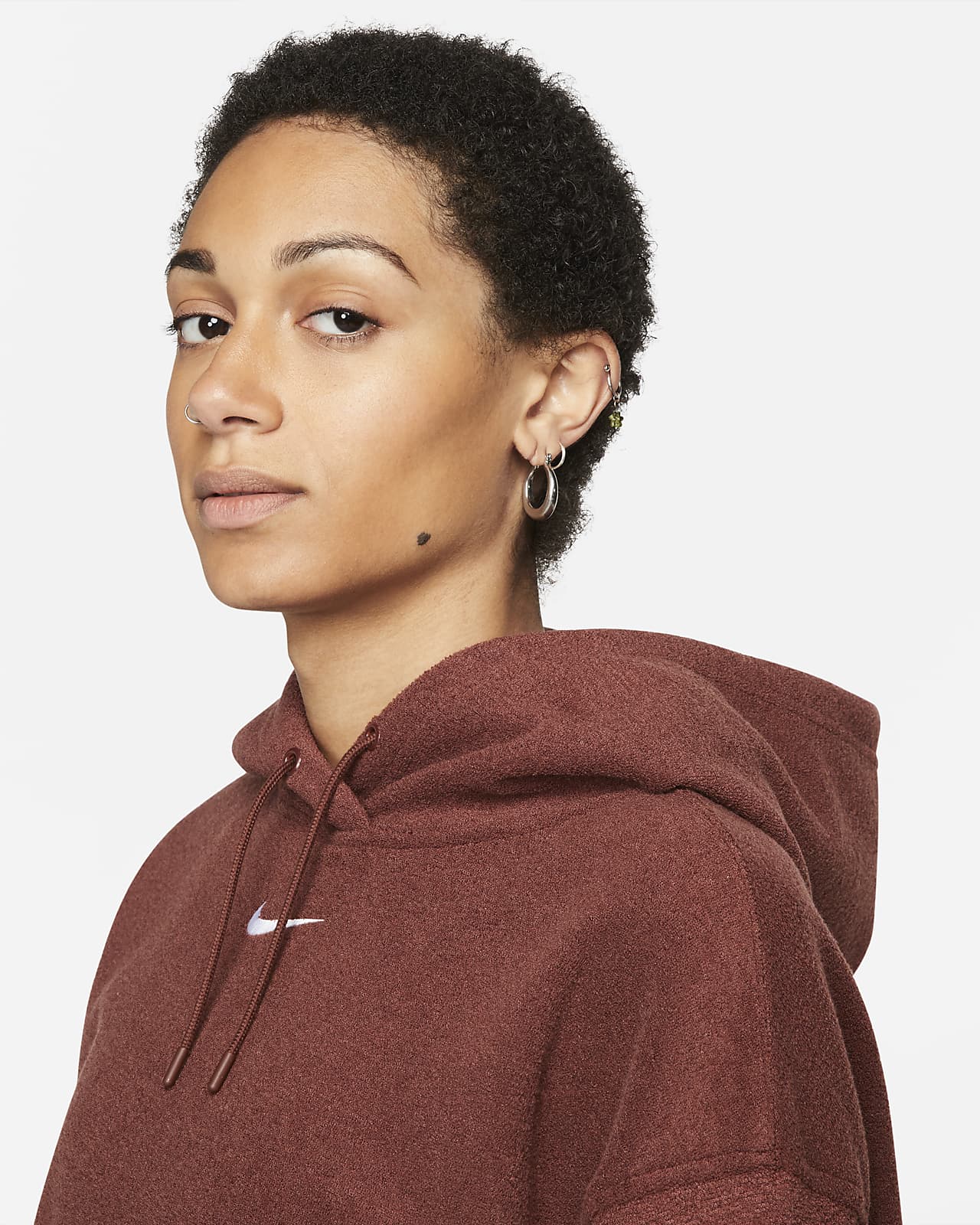 Felpa morbida con cappuccio Nike Sportswear Essentials – Donna. Nike IT