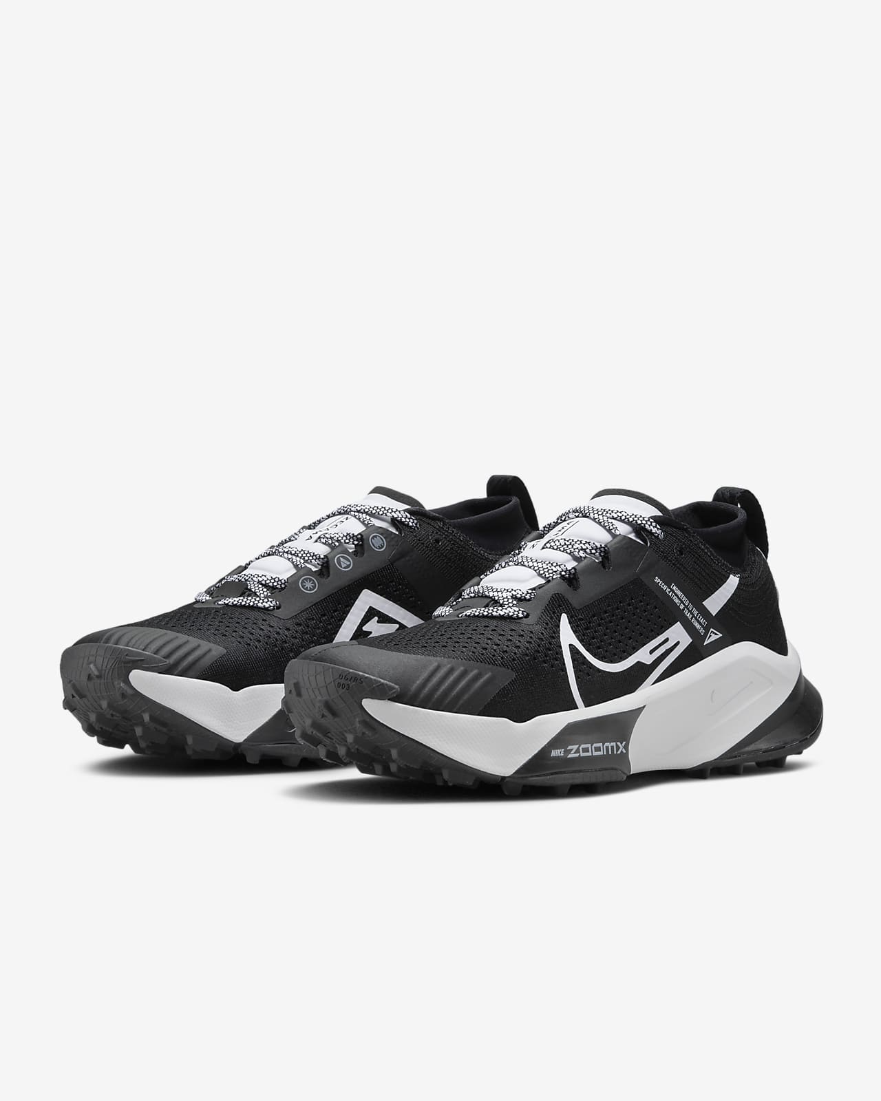 nike zoomx running shoes black