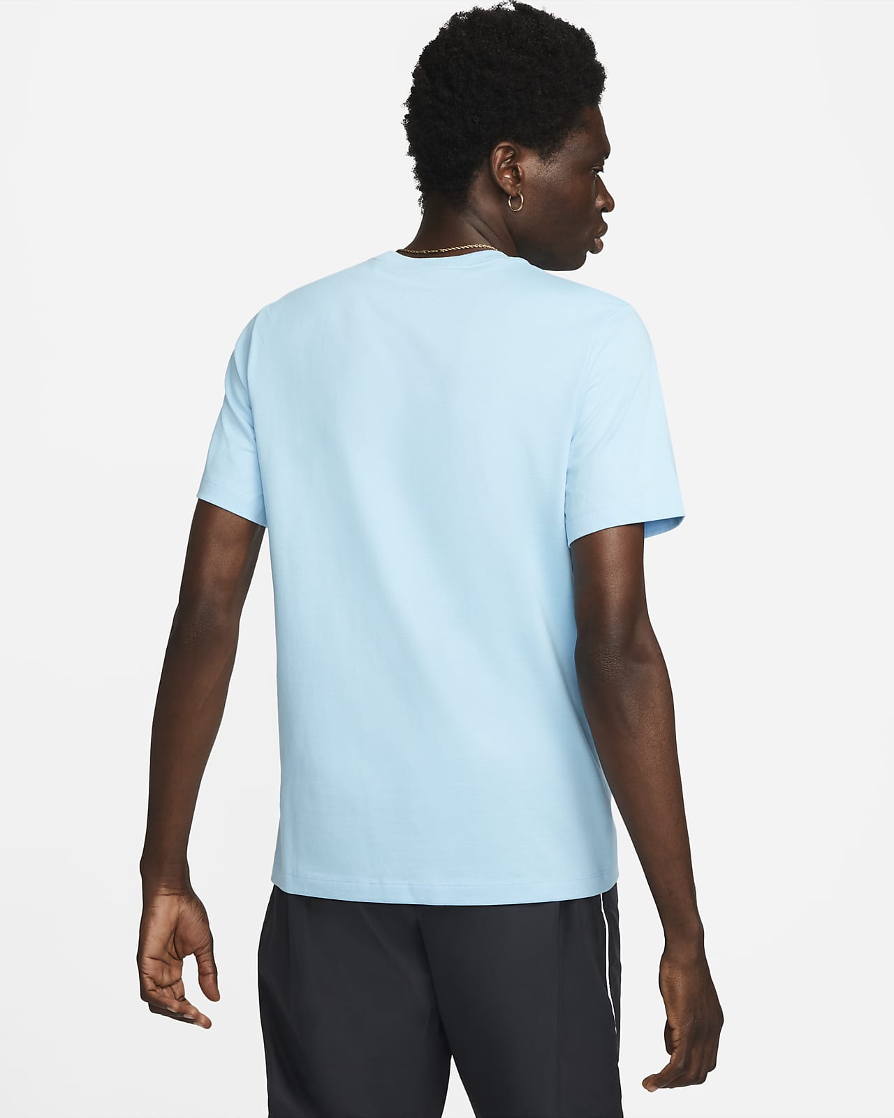 nike sportswear t shirt blue