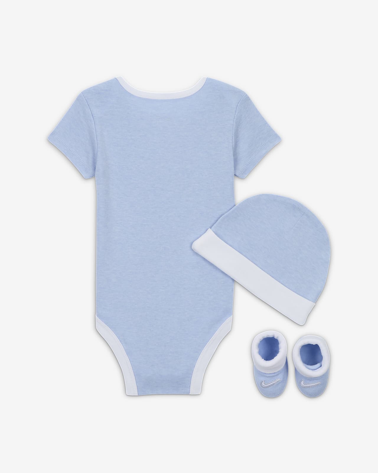 Nike Baby (0-6M) Hat and Booties Set.