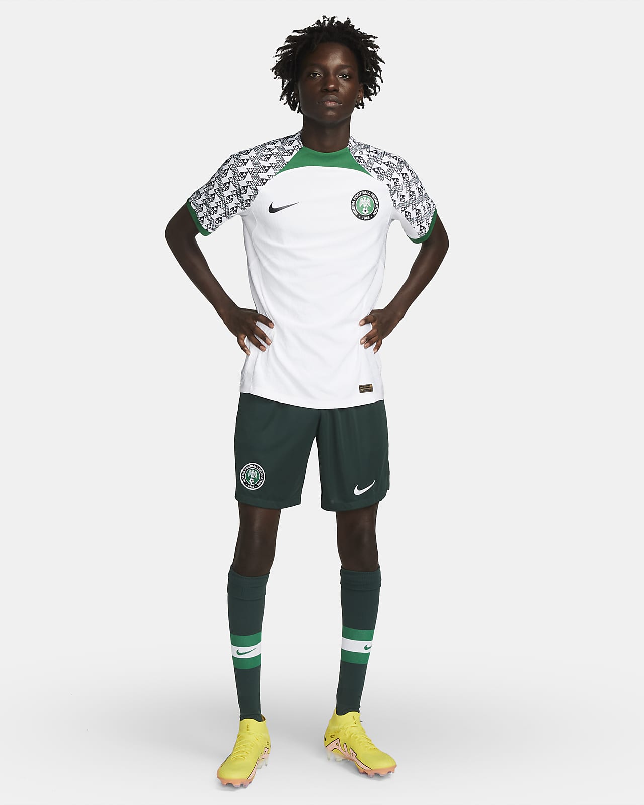 Camiseta Nike Nigeria 2022 2023 Dri-Fit ADV Match verde