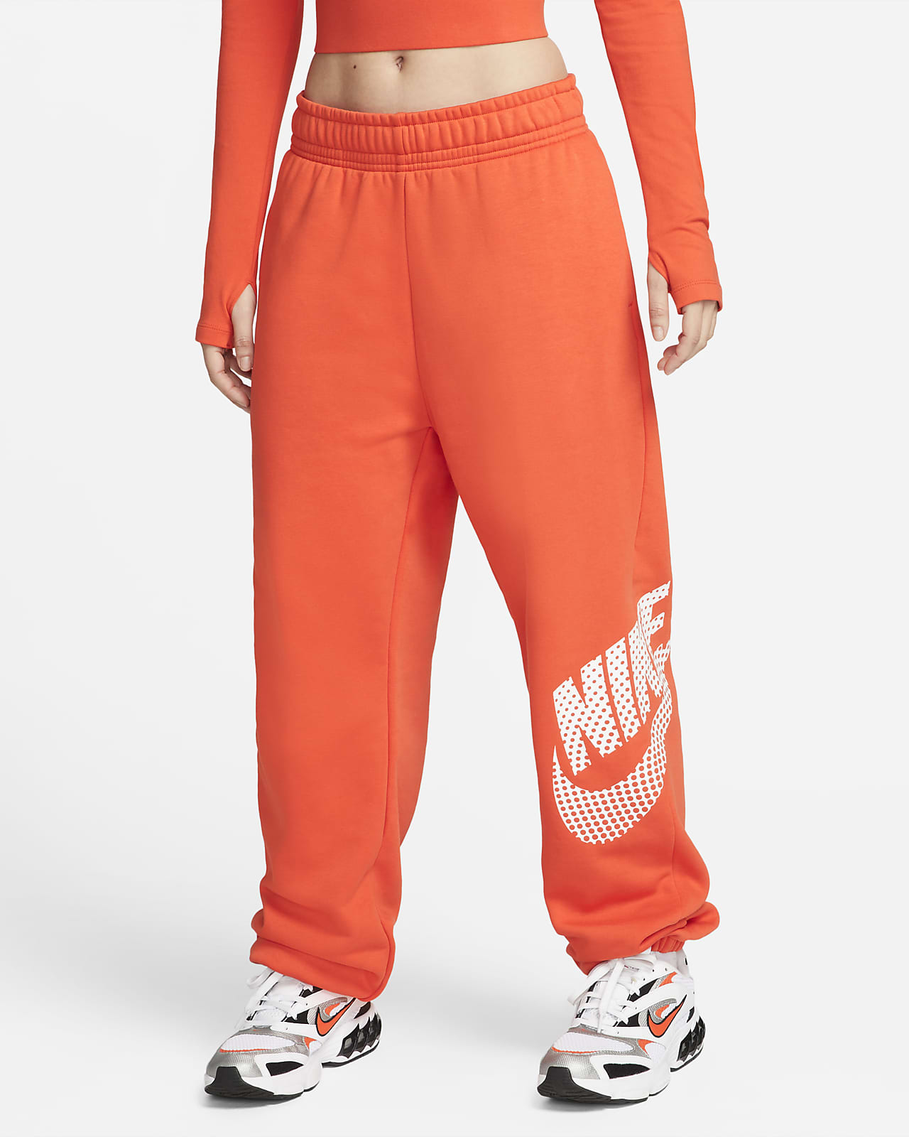 Nike Sportswear Fleece-Tanzhose mit extragroßer Passform für Damen