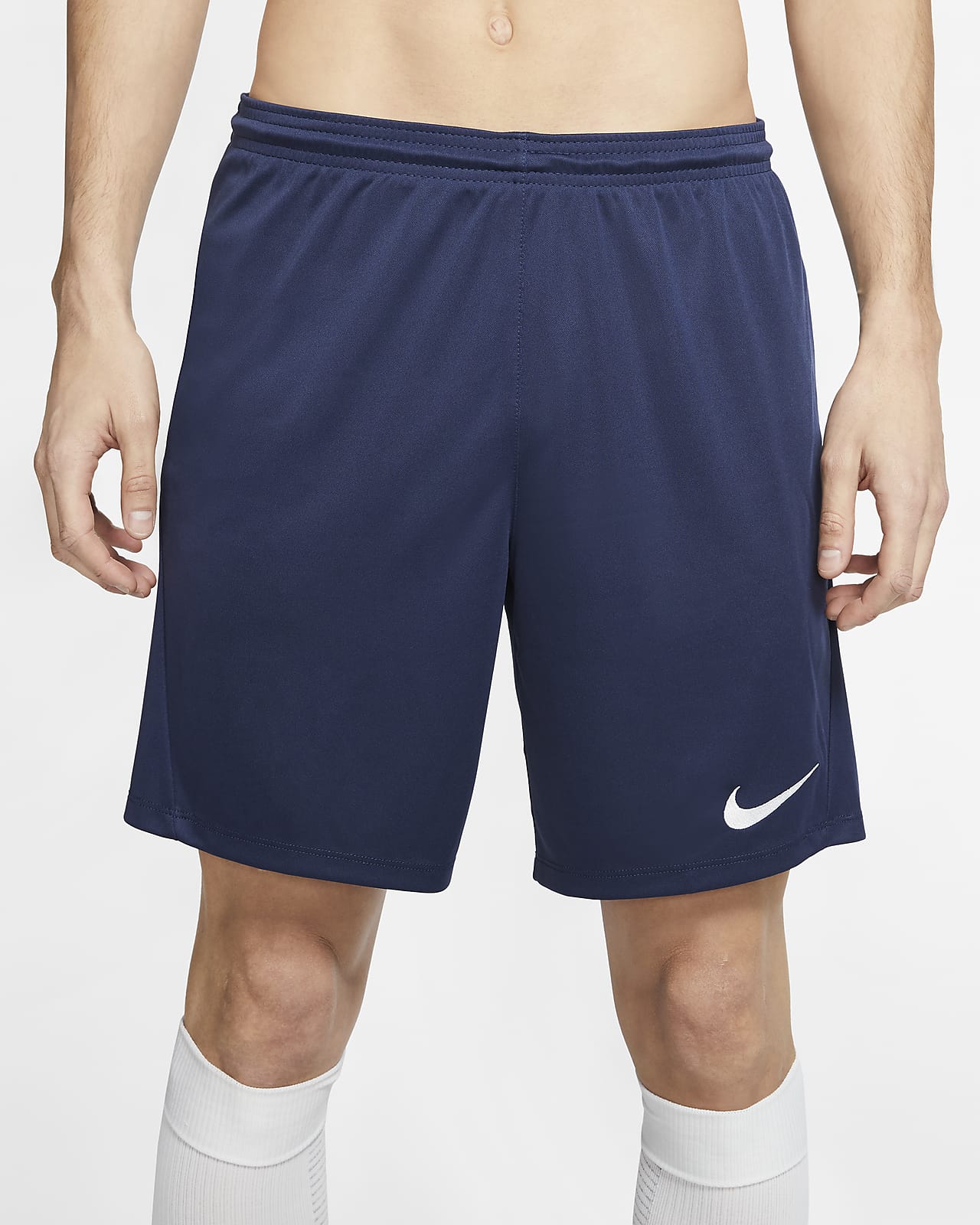 blue nike soccer shorts