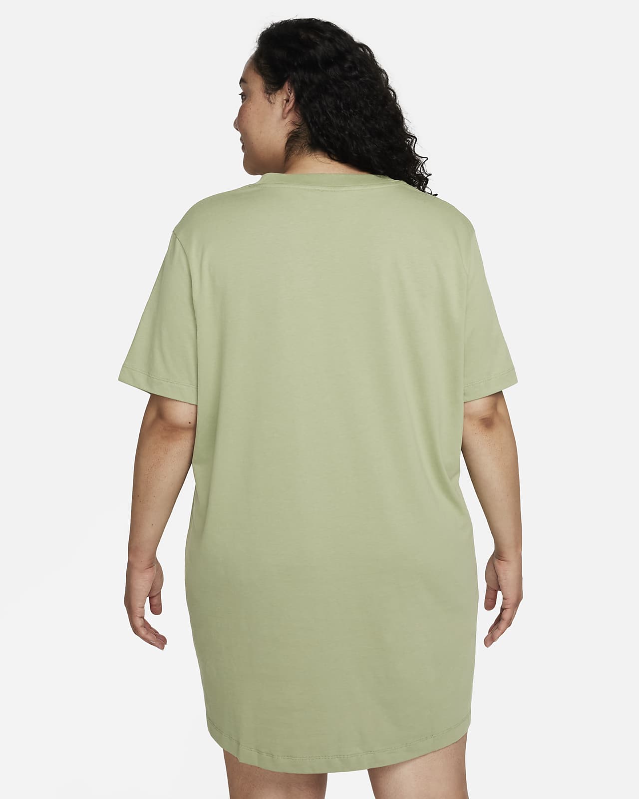 Feje hektar Tryk ned Nike Sportswear Essential Women's Short-Sleeve T-Shirt Dress (Plus Size).  Nike.com