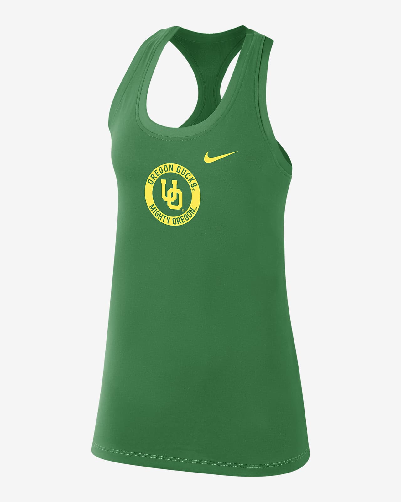 Camiseta de tirantes universitaria Nike para mujer Oregon