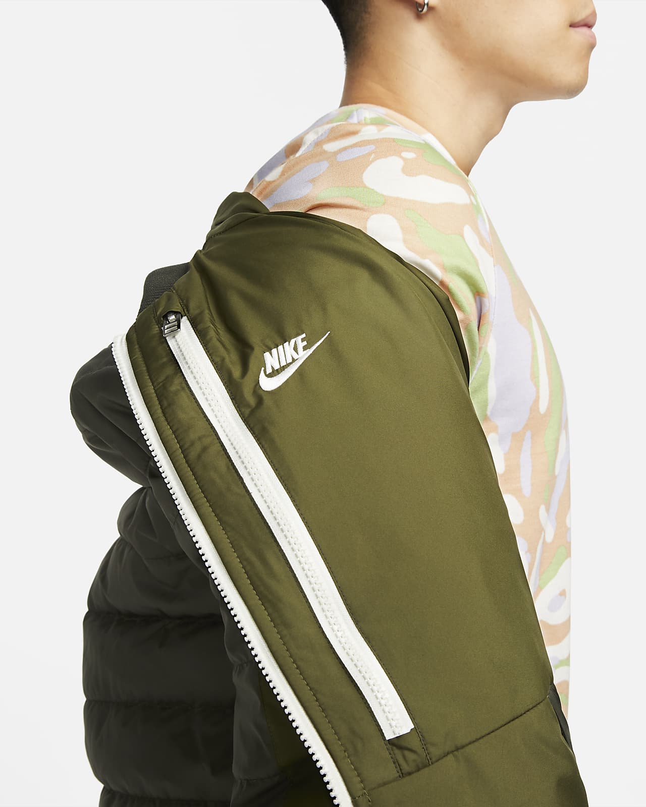 nike reversible bomber