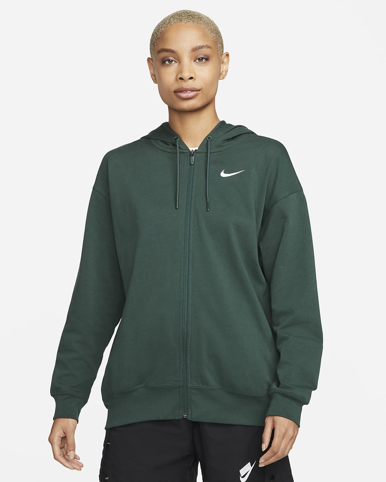 Nike Sportswear Women's Oversized Jersey Full-Zip Hoodie
