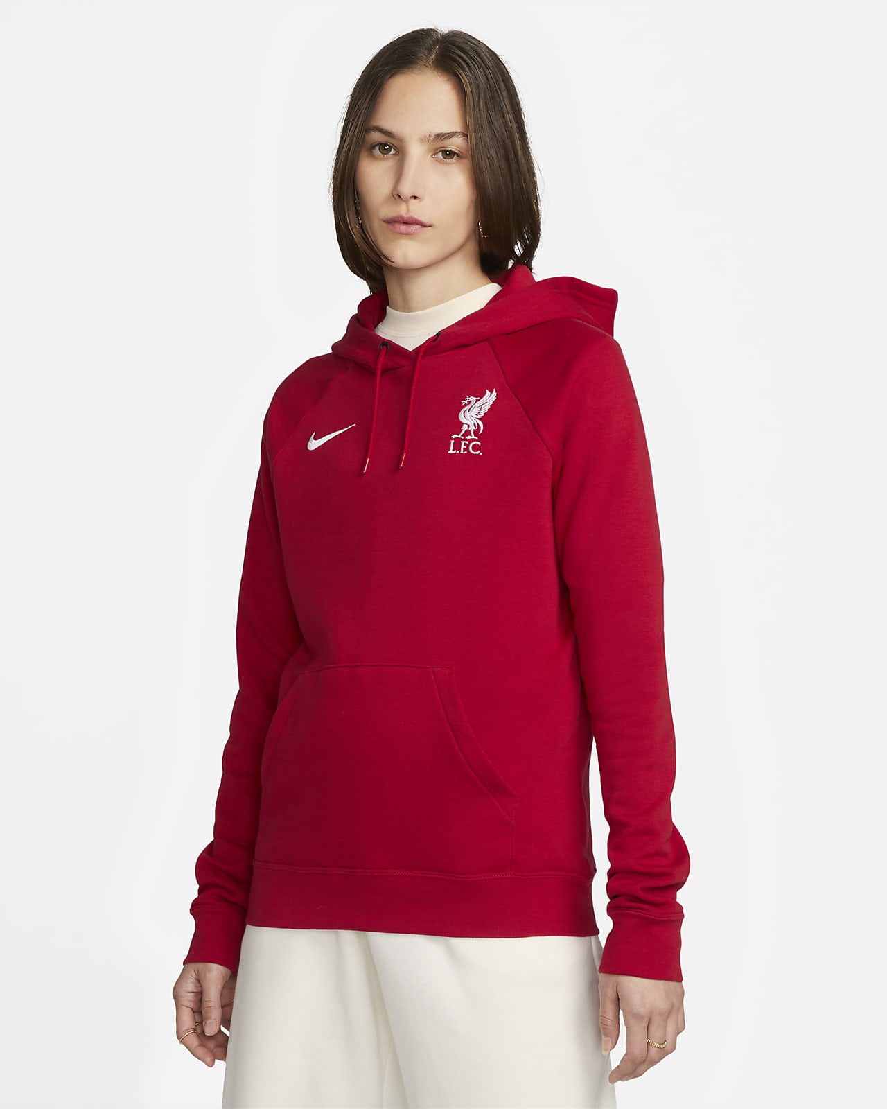 malm boykot handikap Liverpool FC Essential Women's Nike Fleece Pullover Hoodie. Nike.com