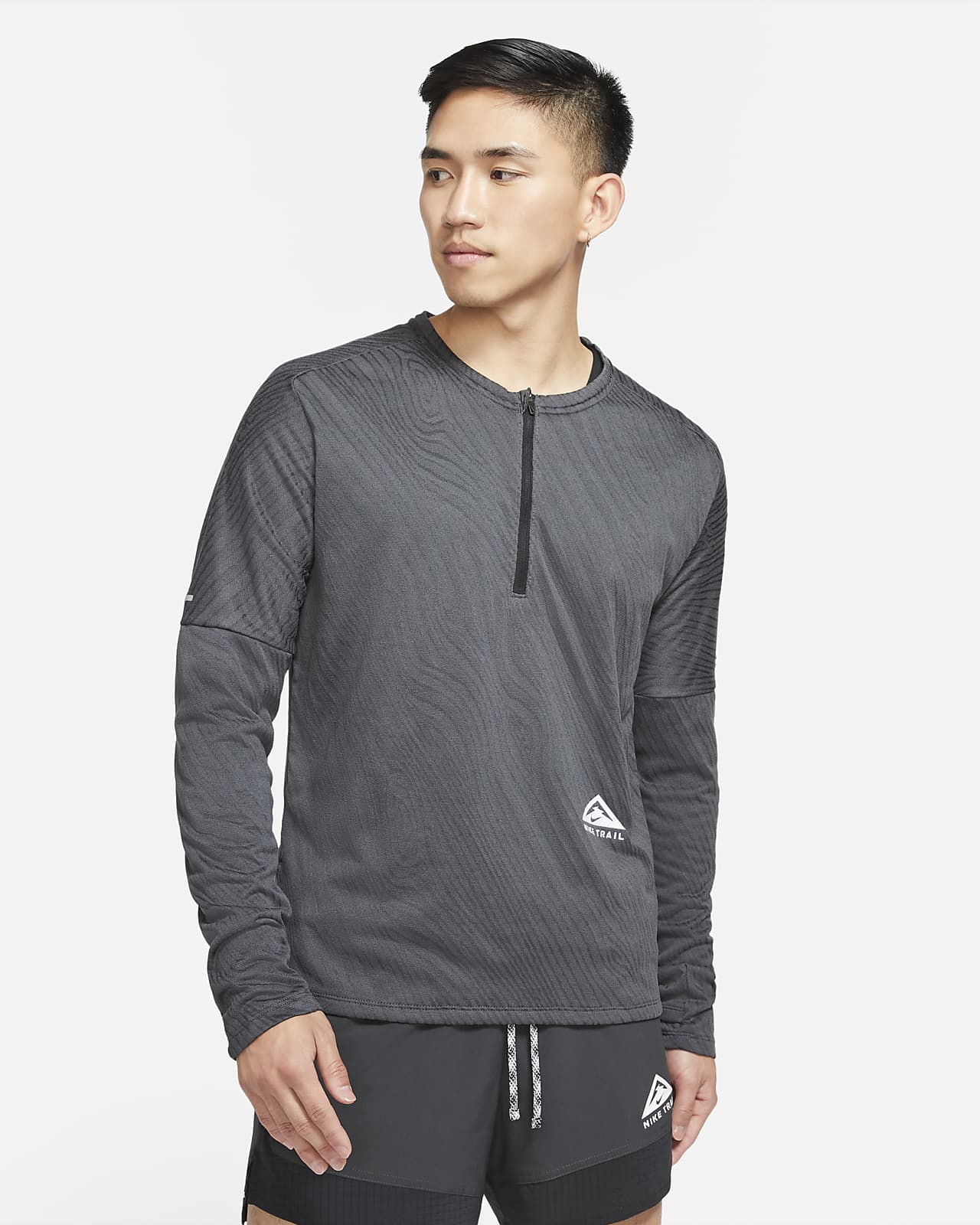 nike dri fit element half zip