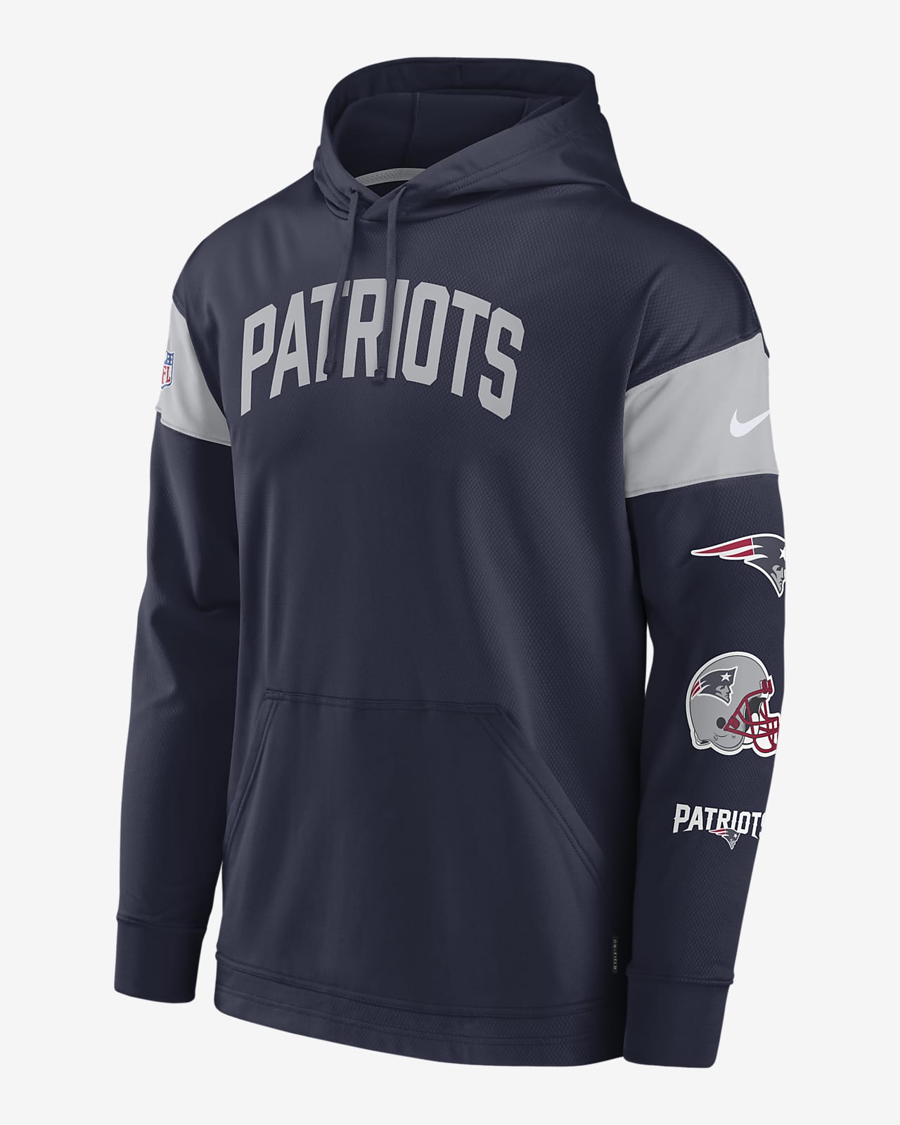 Nike Dri-FIT Athletic Arch Jersey (NFL New England Patriots) Men's Pullover  Hoodie