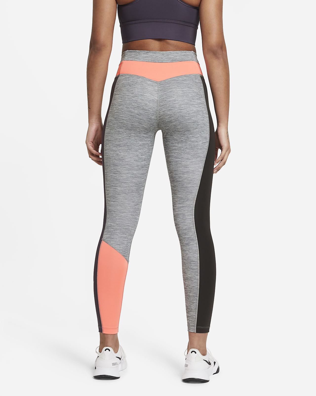nike one colour block leggings