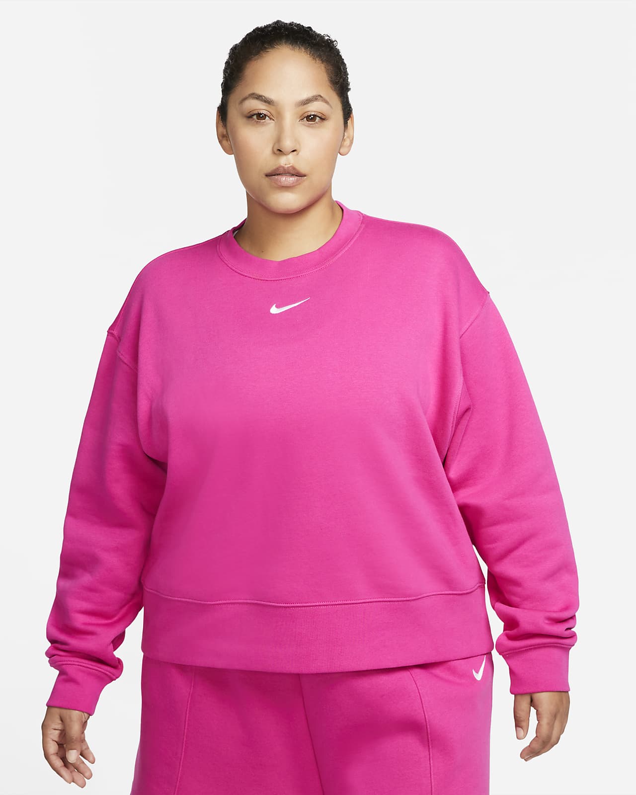 nike cotton crew neck sweatshirt