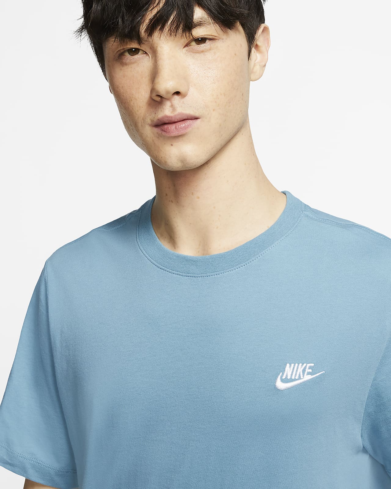 nike club t shirt blue