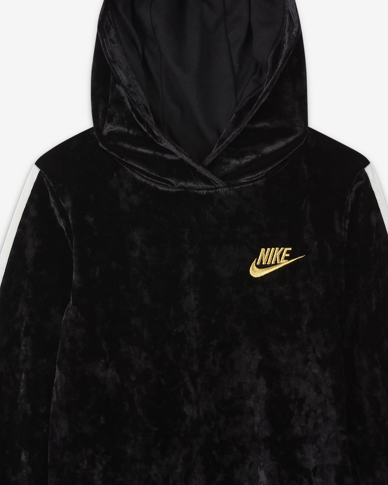 nike hoodie dress black